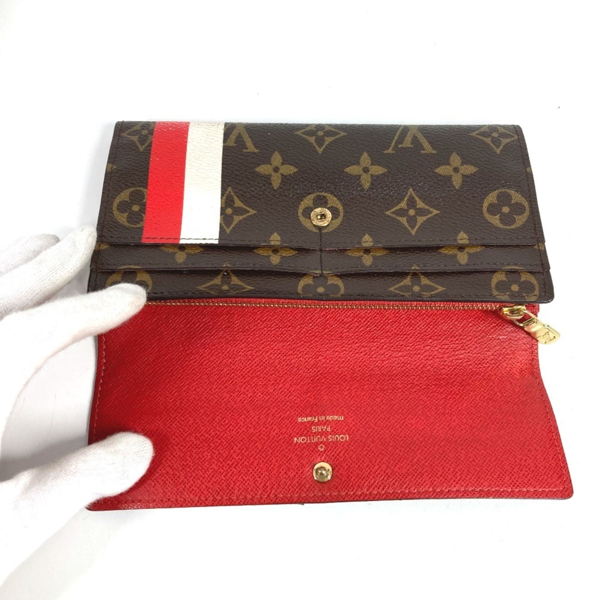 Canvas Monogram Long Wallet (Tri-Fold) (Pre-Owned) - Louis Vuitton - Modalova