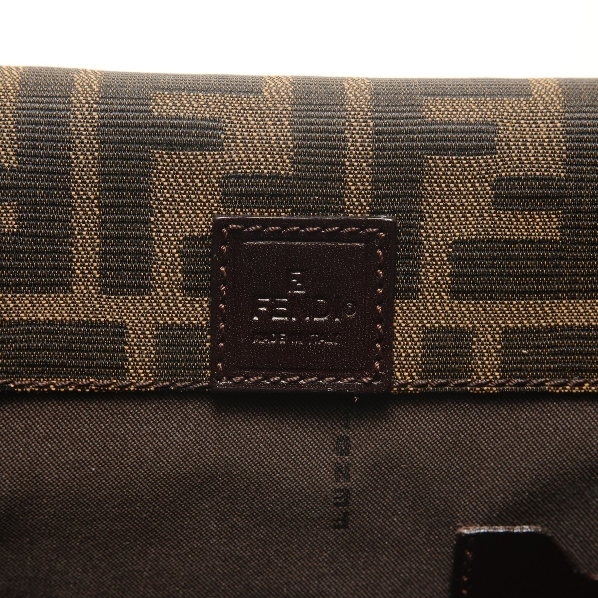 Canvas Briefcase Handbag (Pre-Owned) - Fendi - Modalova