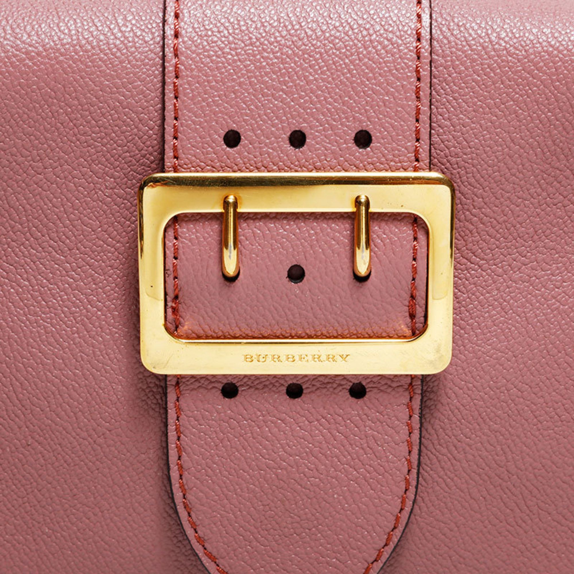 Leather Shoulder Bag (Pre-Owned) - Burberry - Modalova