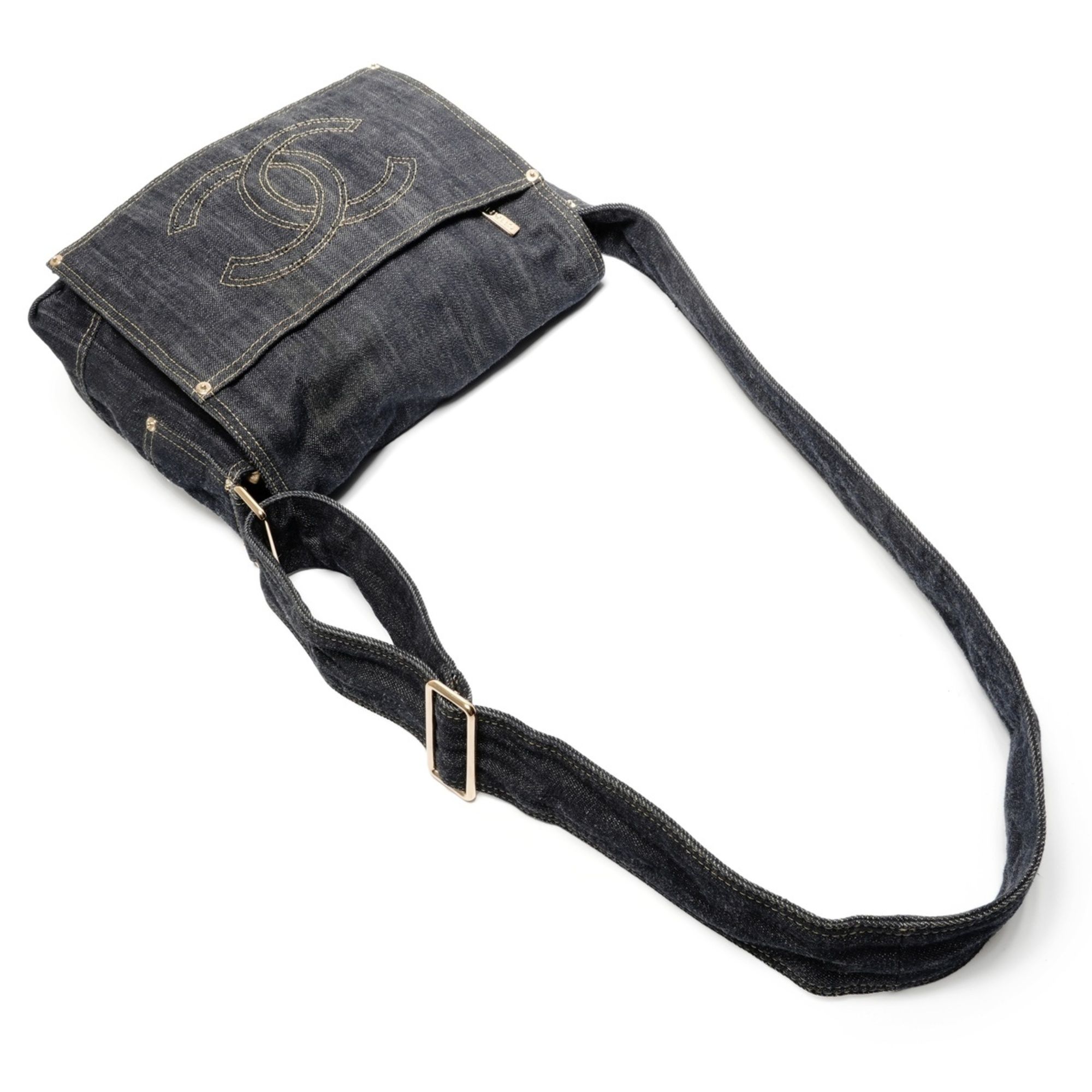 Denim Shoulder Bag (Pre-Owned) - Chanel - Modalova