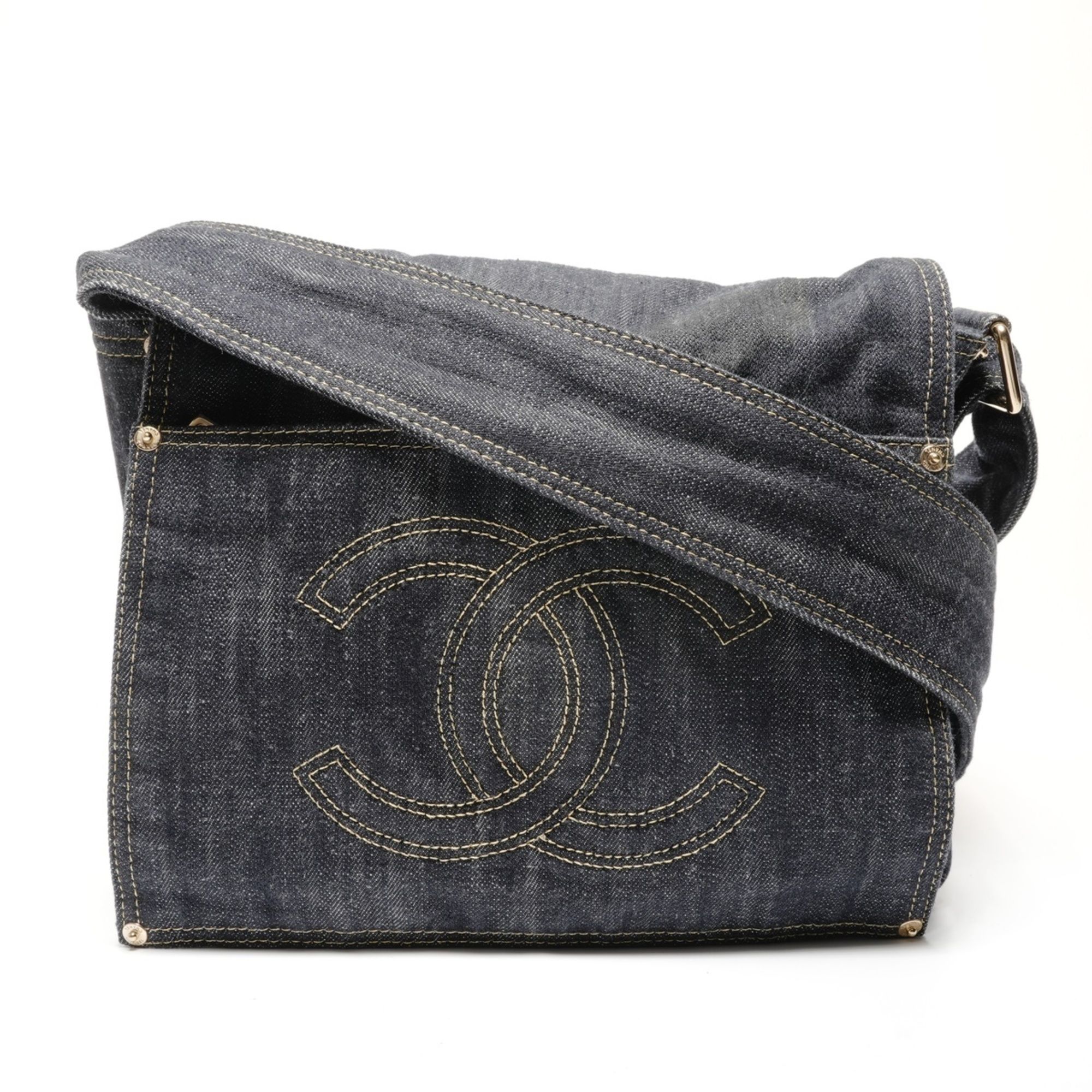 Denim Shoulder Bag (Pre-Owned) - Chanel - Modalova