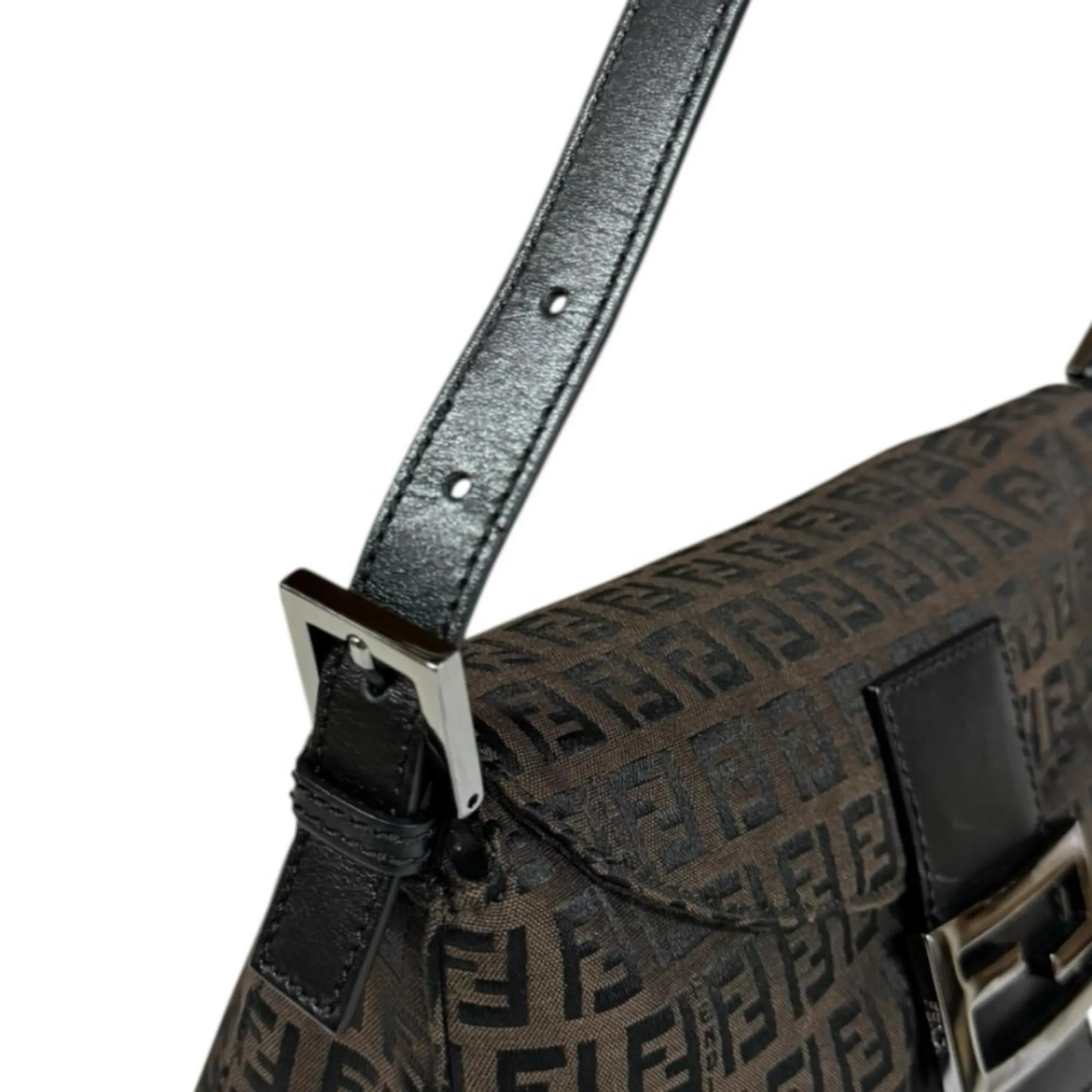Canvas Leather Handbag (Pre-Owned) - Fendi - Modalova