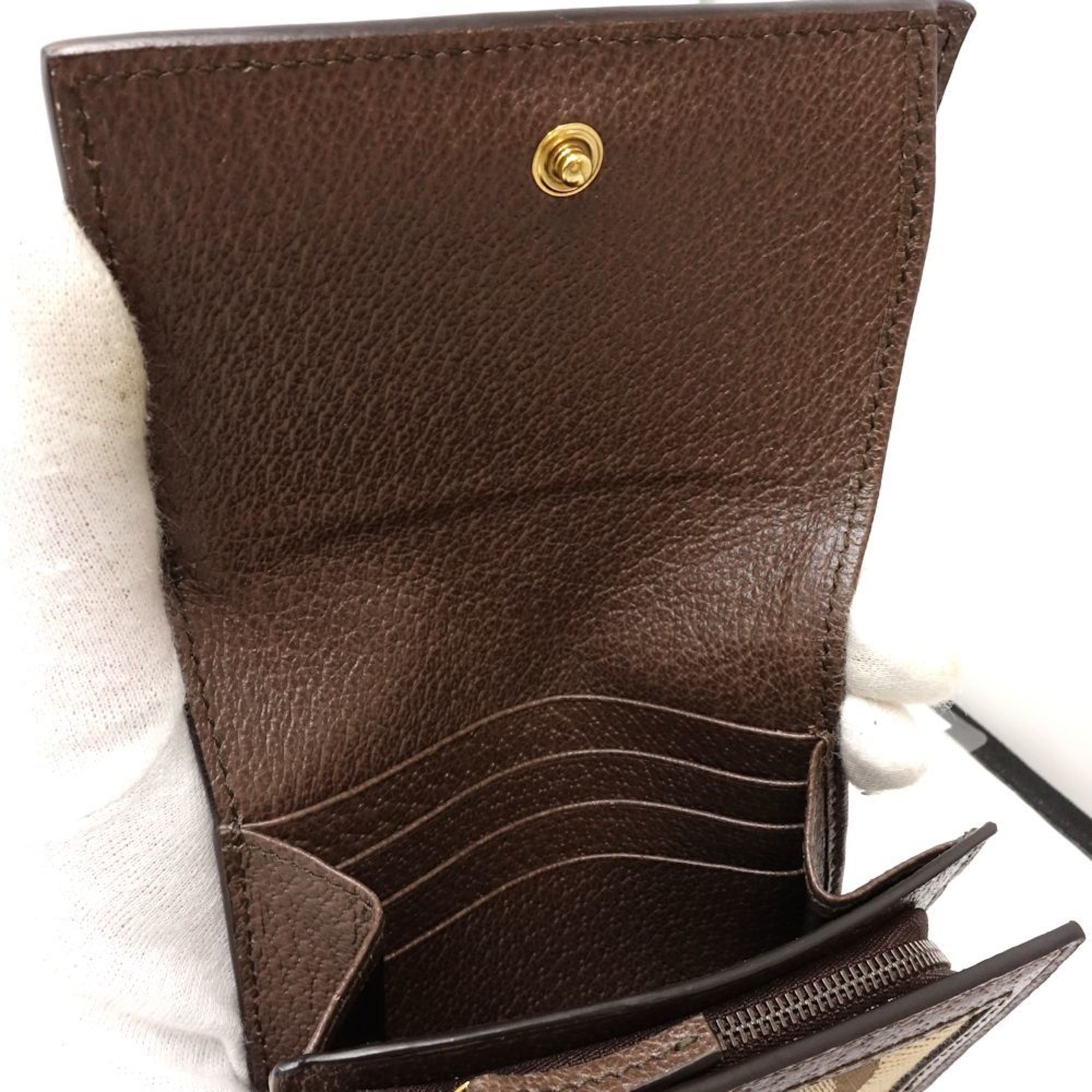 Canvas Wallet (Bi-Fold) (Pre-Owned) - Gucci - Modalova
