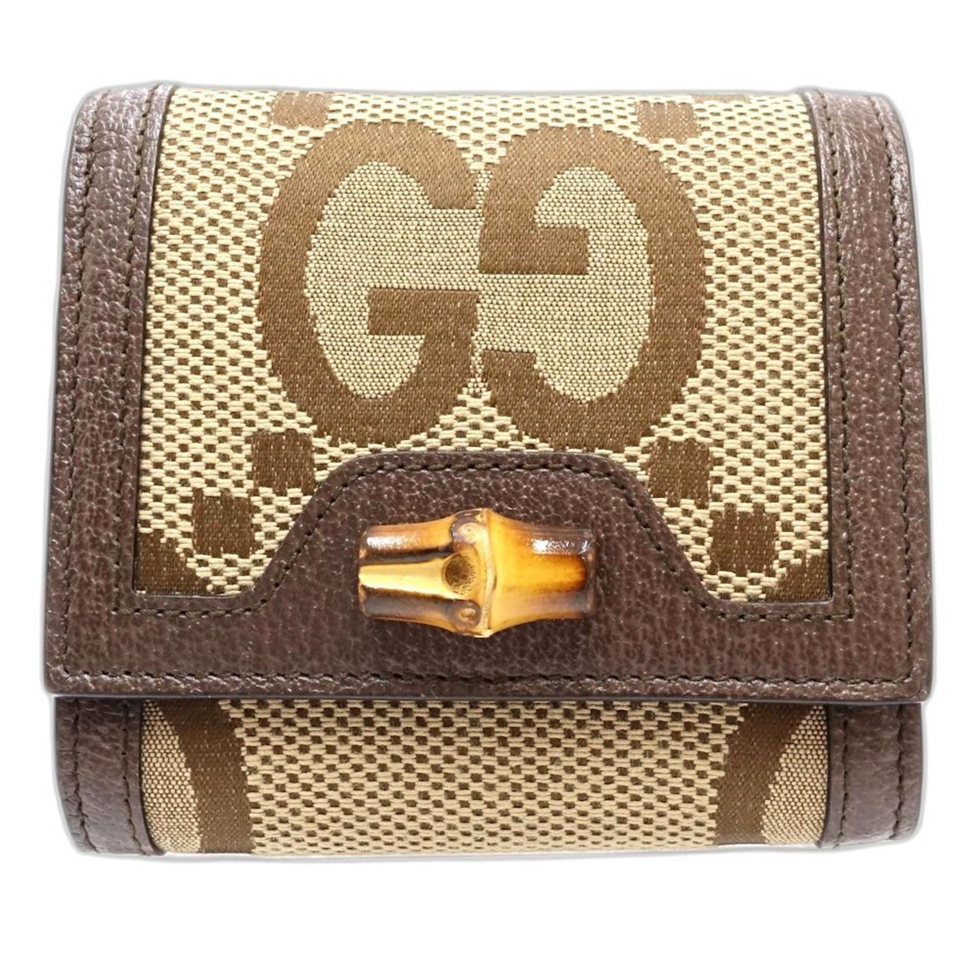 Canvas Wallet (Bi-Fold) (Pre-Owned) - Gucci - Modalova