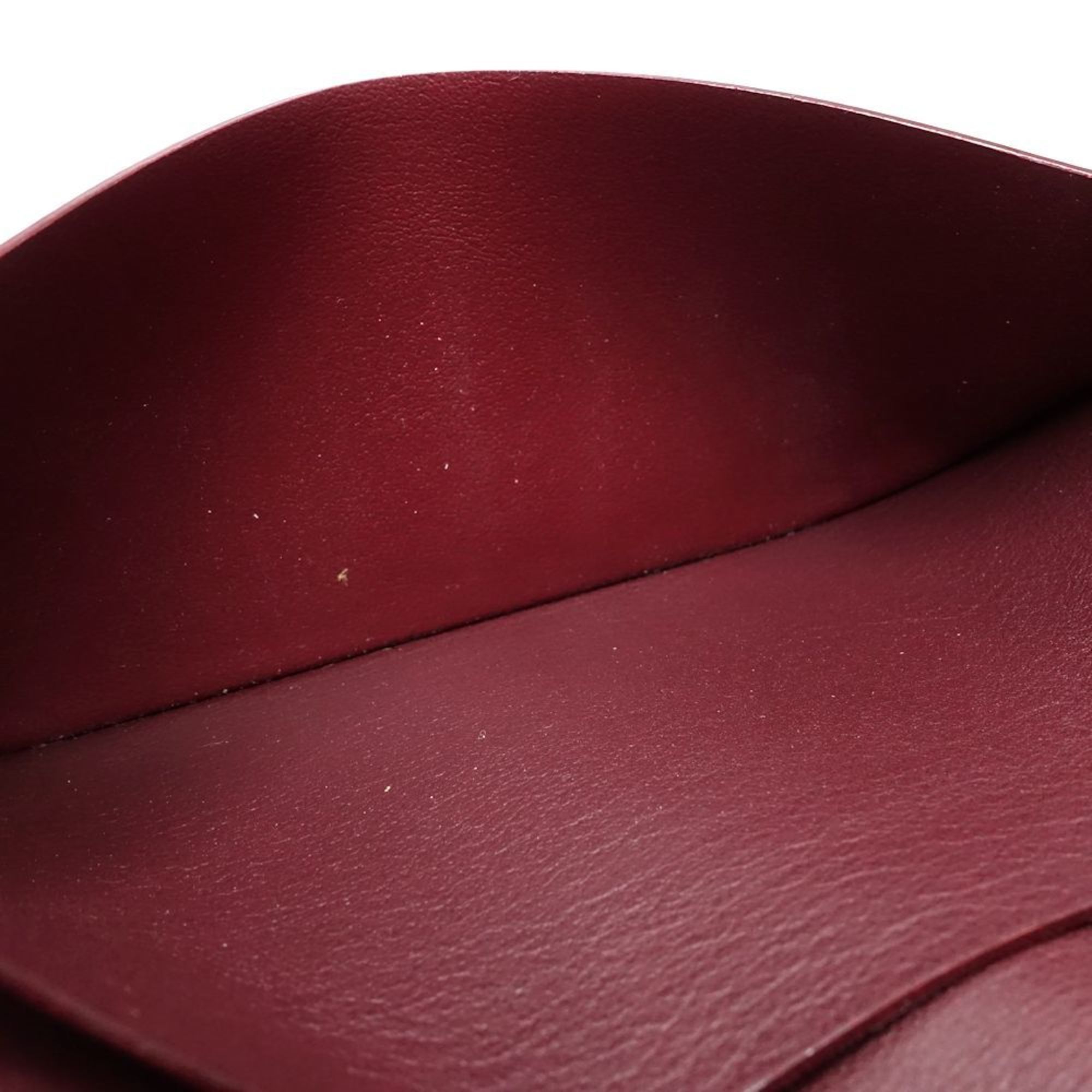 Leather Long Bill Wallet (Bi-Fold) (Pre-Owned) - Cartier - Modalova