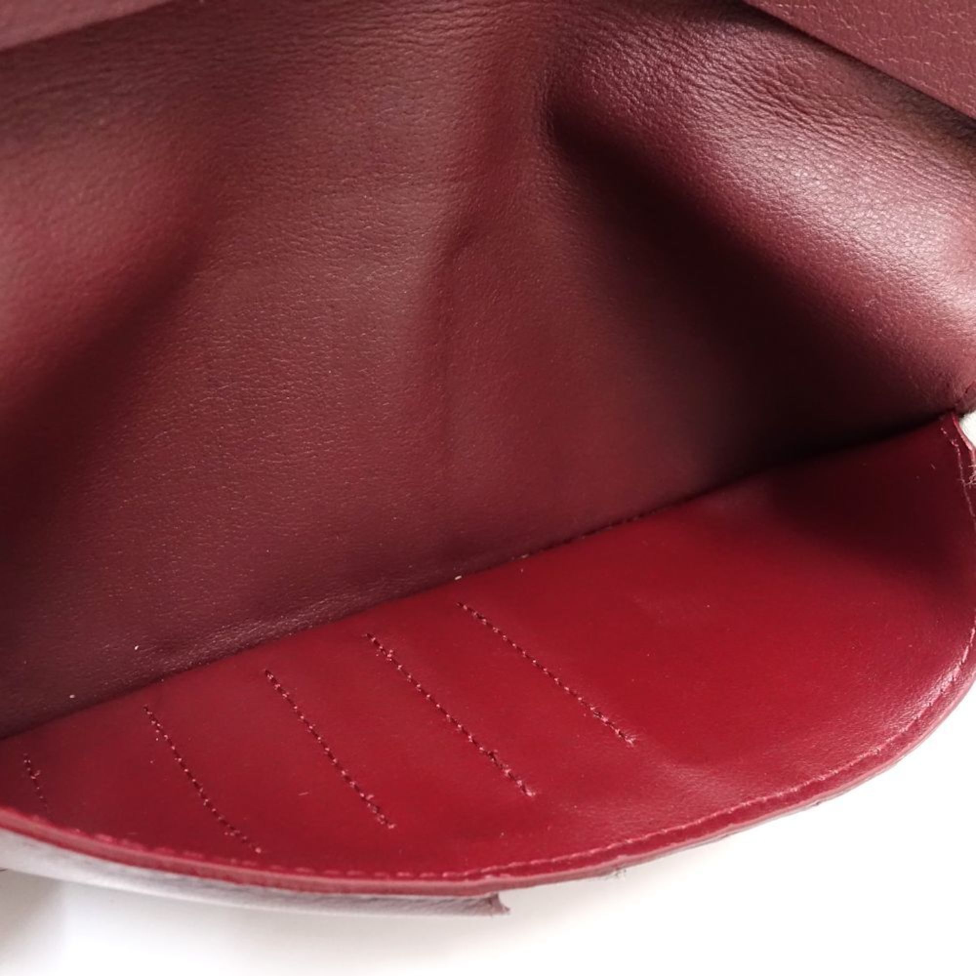 Leather Long Bill Wallet (Bi-Fold) (Pre-Owned) - Cartier - Modalova