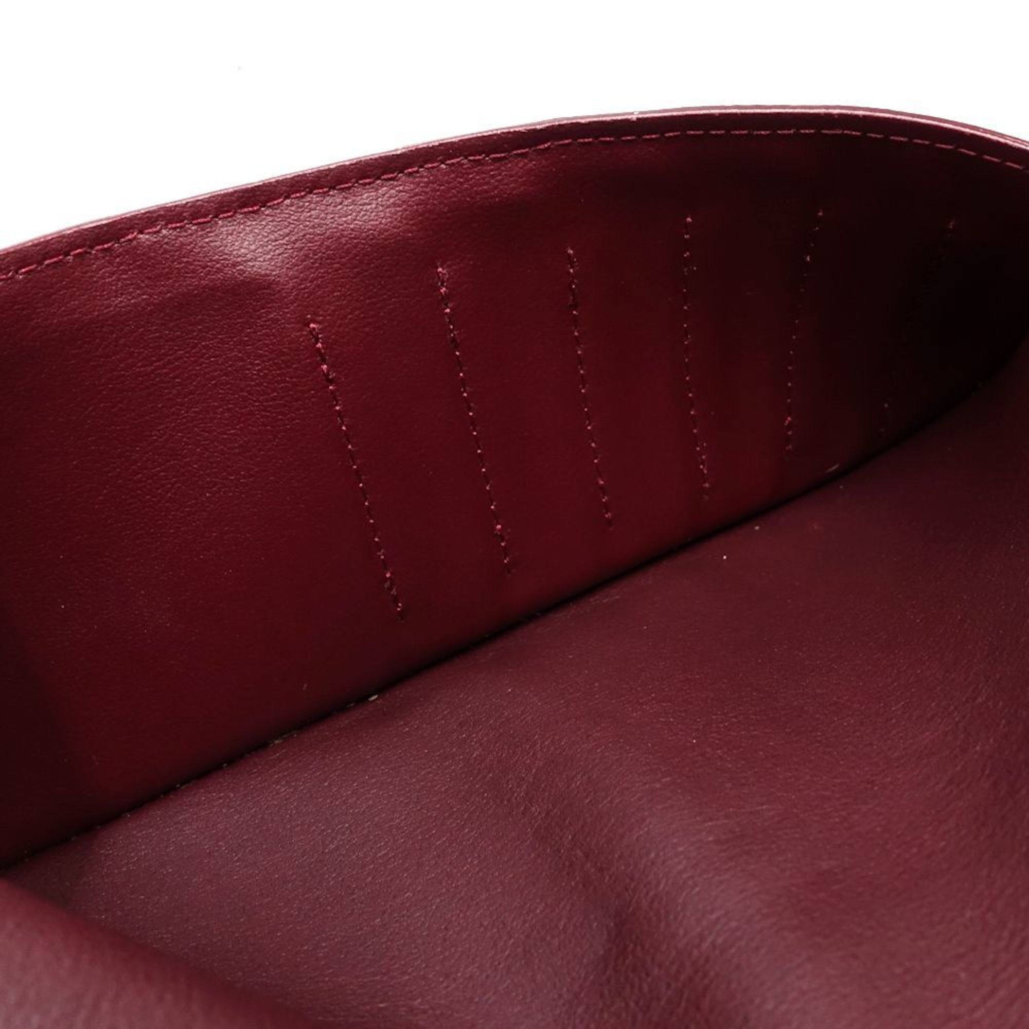 Leather Long Bill Wallet (Bi-Fold) (Pre-Owned) - Cartier - Modalova