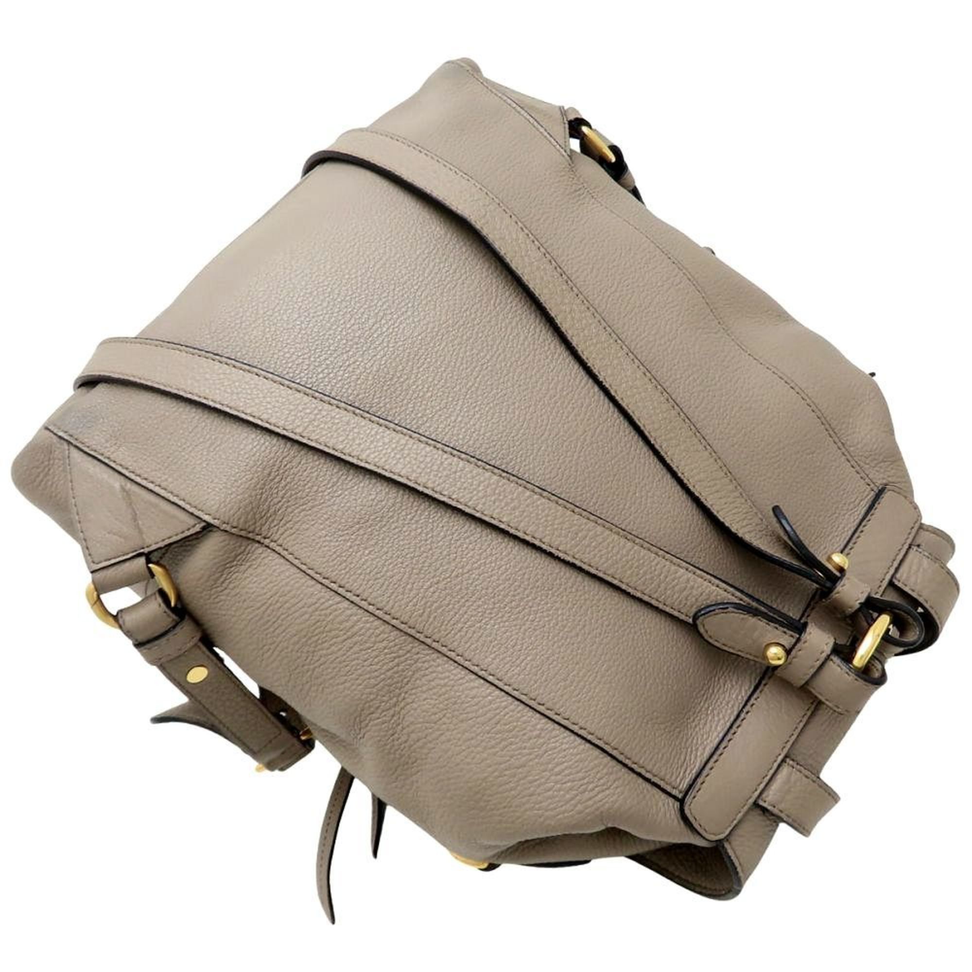 Leather Backpack (Pre-Owned) - Prada - Modalova
