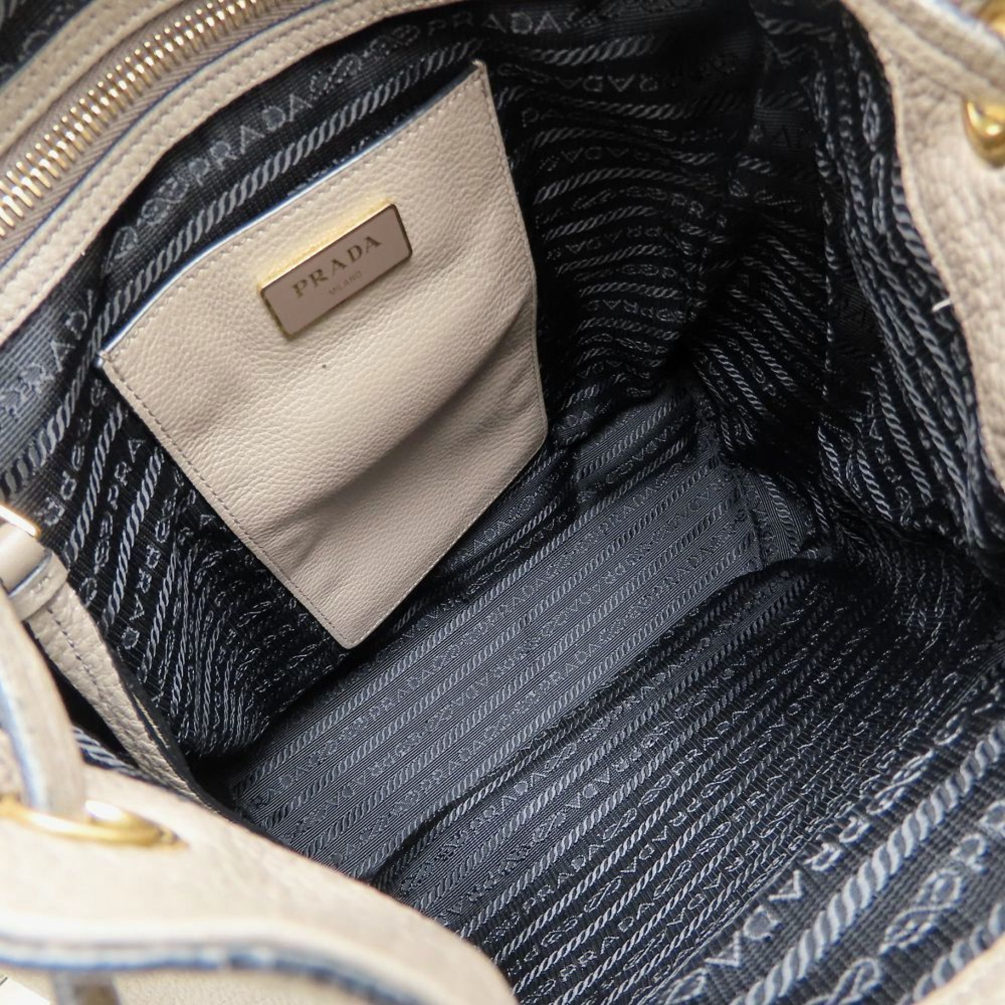 Leather Backpack (Pre-Owned) - Prada - Modalova
