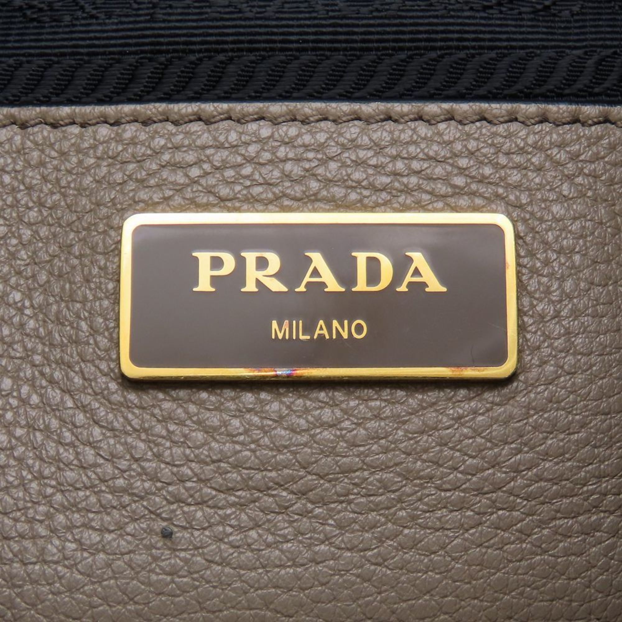 Leather Backpack (Pre-Owned) - Prada - Modalova