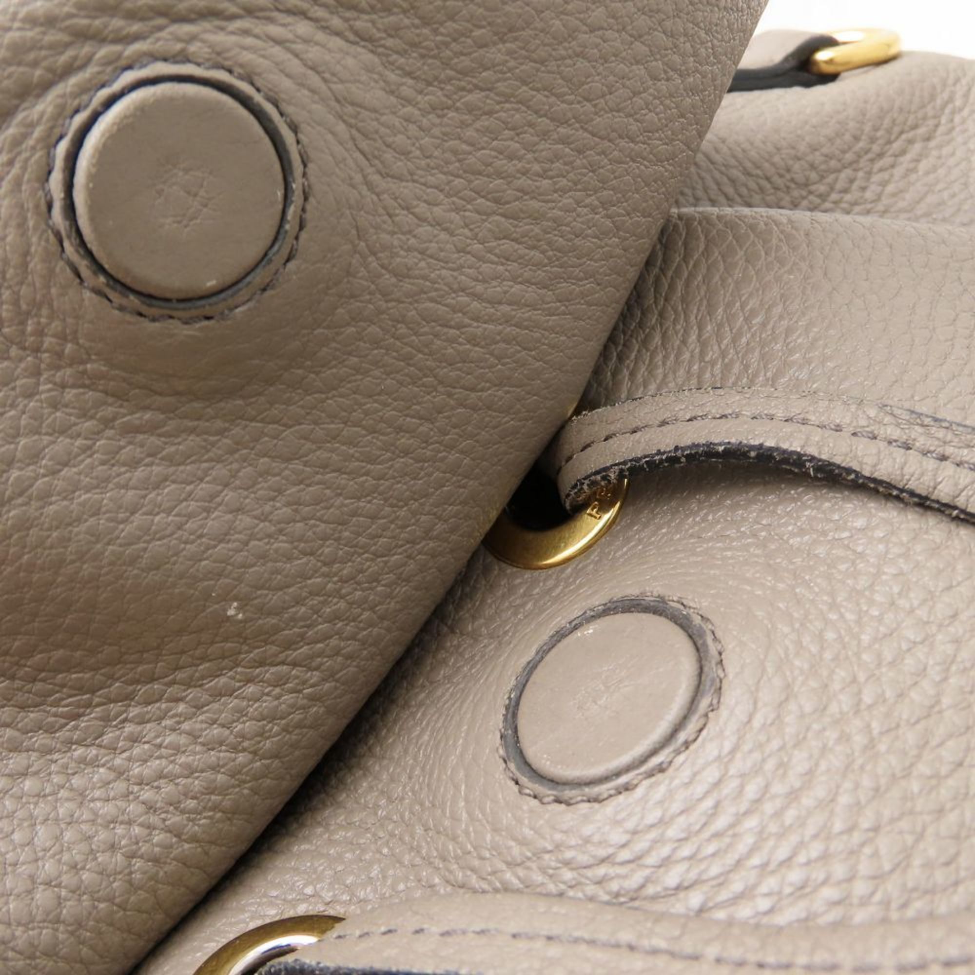 Leather Backpack (Pre-Owned) - Prada - Modalova
