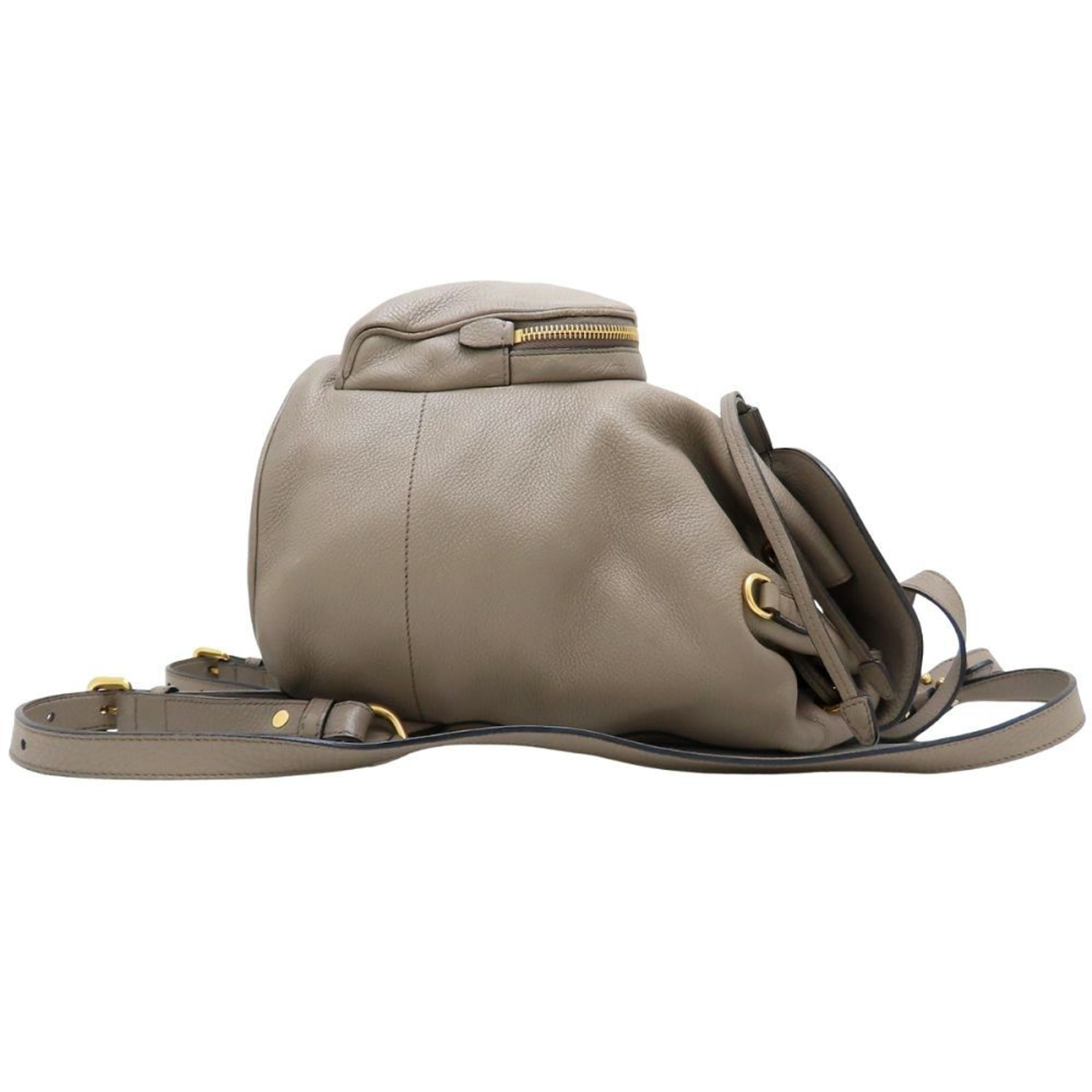 Leather Backpack (Pre-Owned) - Prada - Modalova