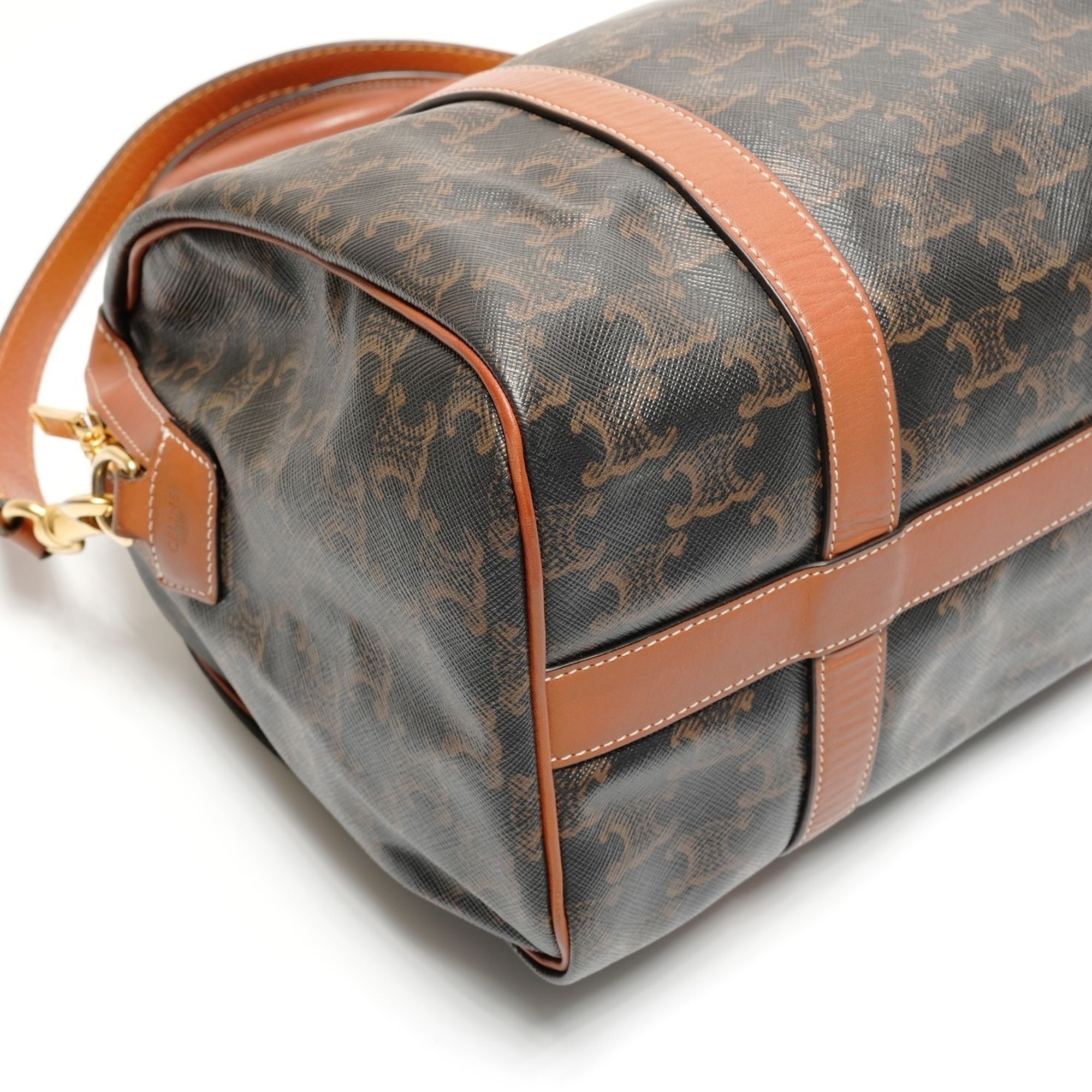 Macadam Pvc Boston Bag (Pre-Owned) - Celine - Modalova