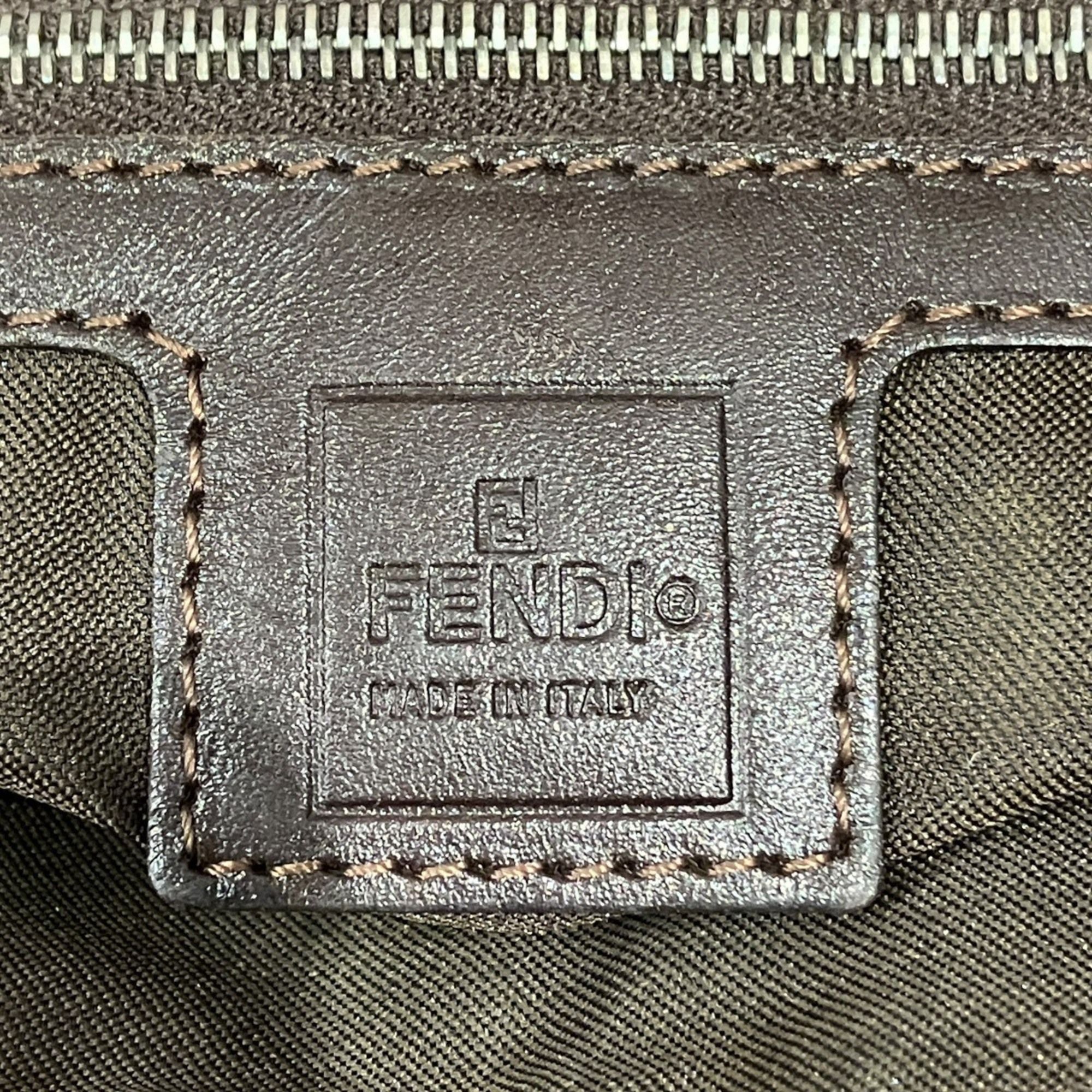 Nylon Leather Handbag (Pre-Owned) - Fendi - Modalova
