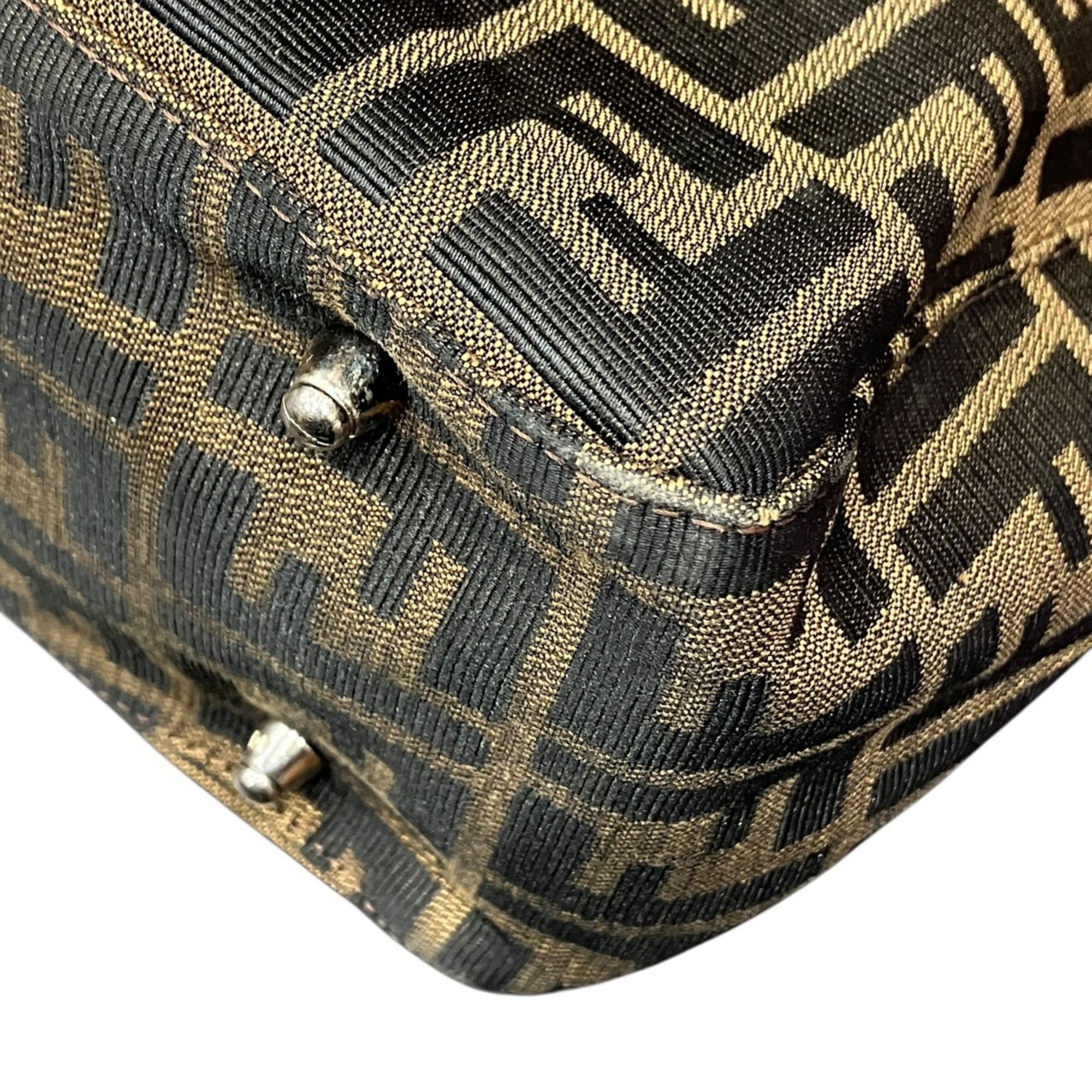 Nylon Leather Handbag (Pre-Owned) - Fendi - Modalova