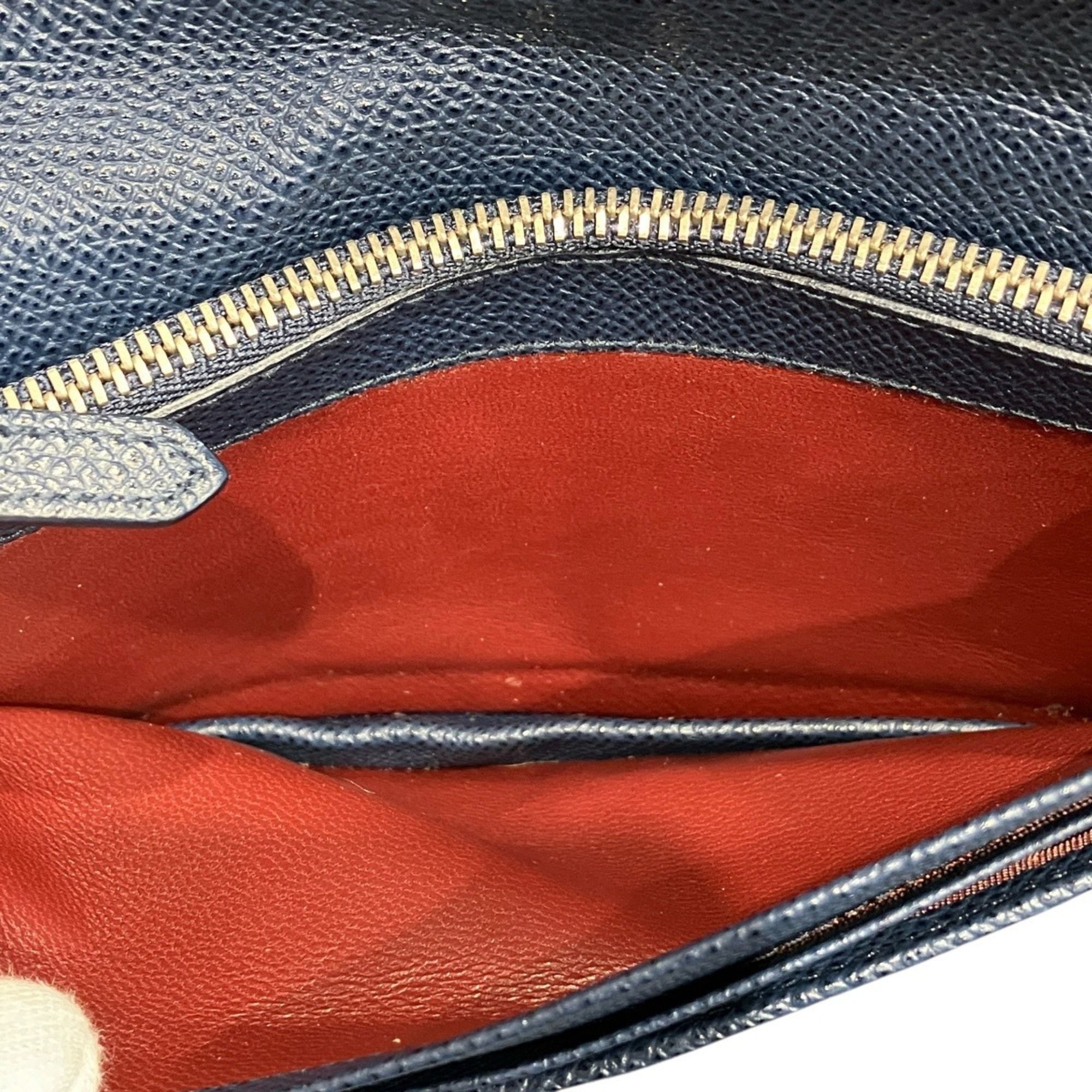 Leather Long Wallet (Bi-Fold) (Pre-Owned) - Bvlgari - Modalova