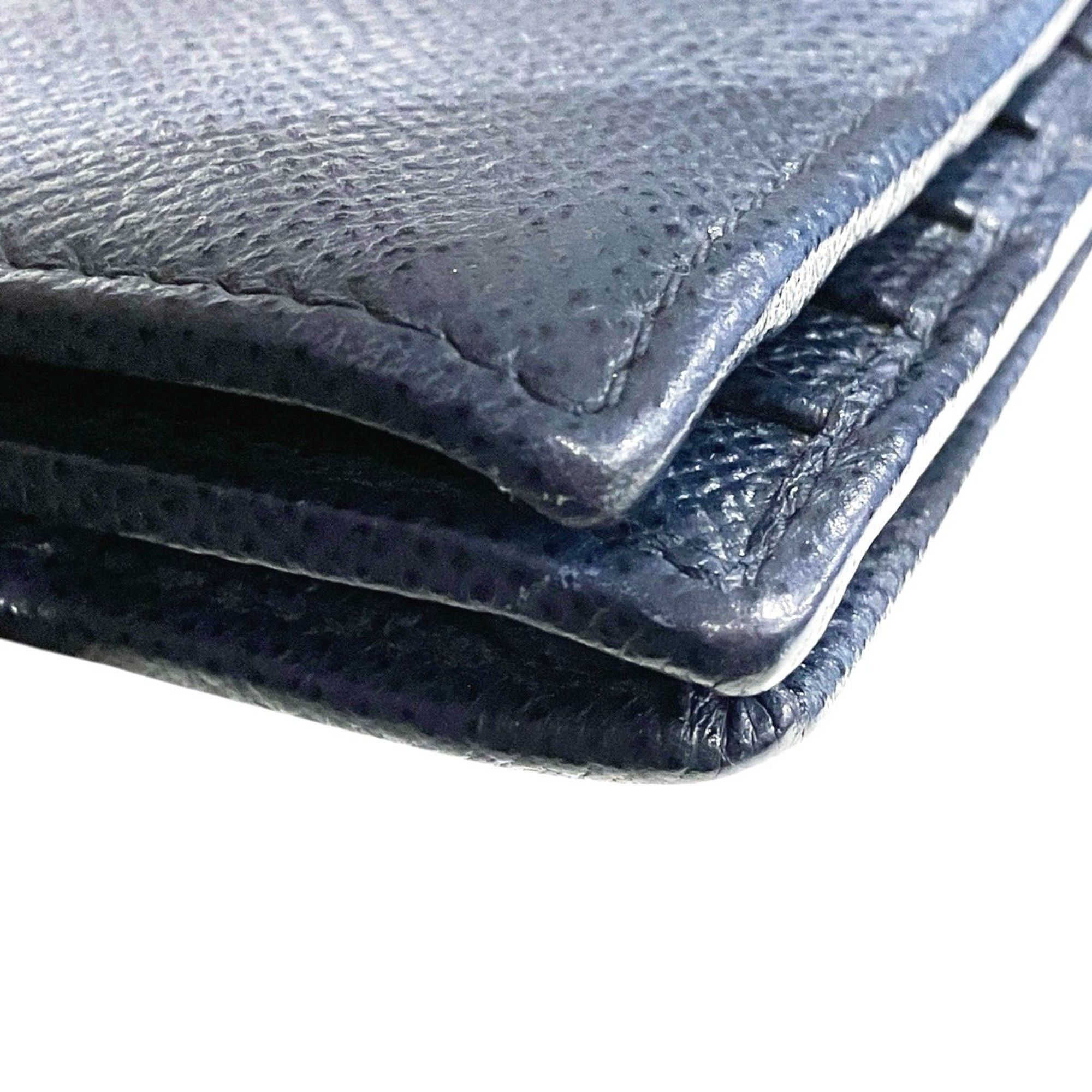 Leather Long Wallet (Bi-Fold) (Pre-Owned) - Bvlgari - Modalova