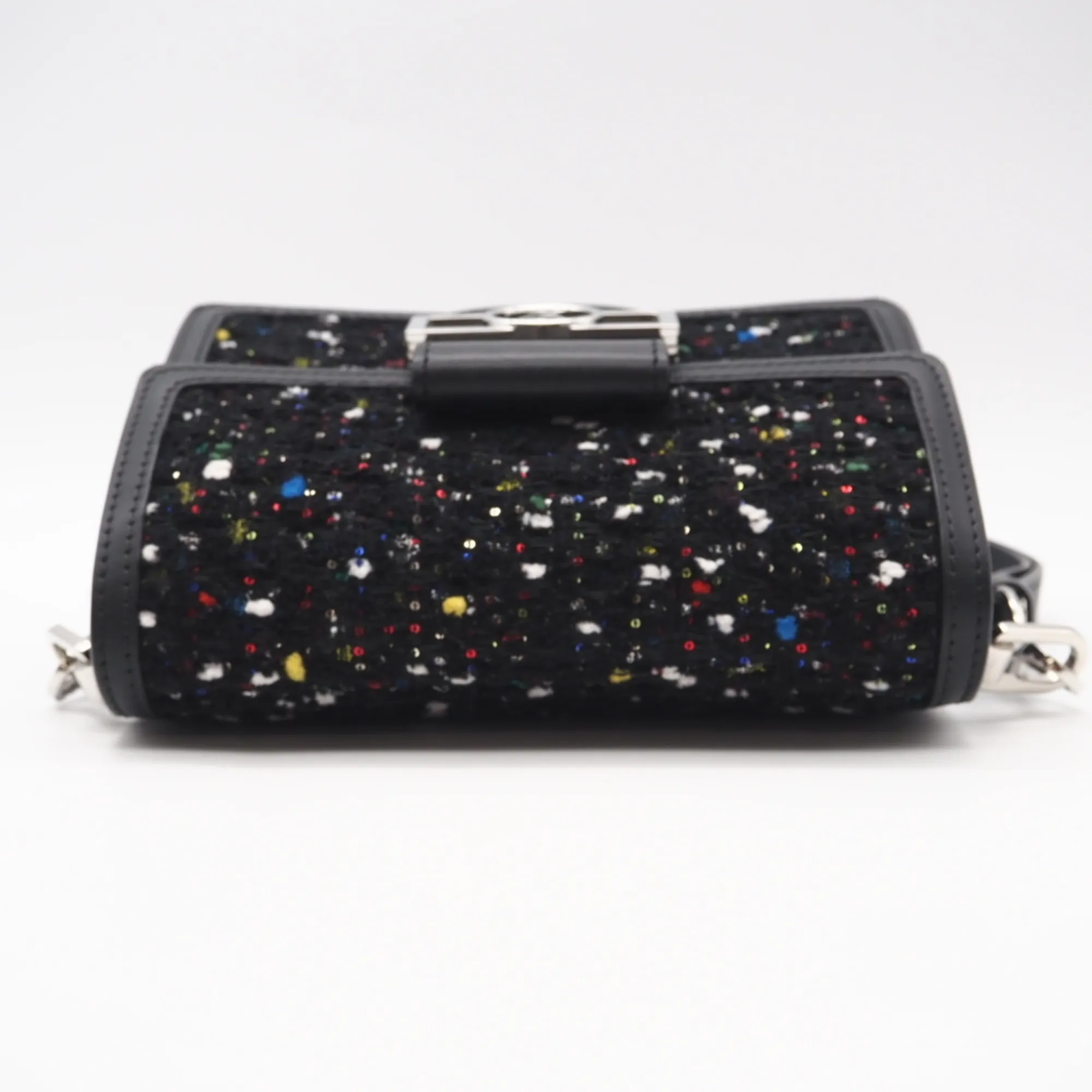 Tweed Spangles Leather Shoulder Bag (Pre-Owned) - Louis Vuitton - Modalova