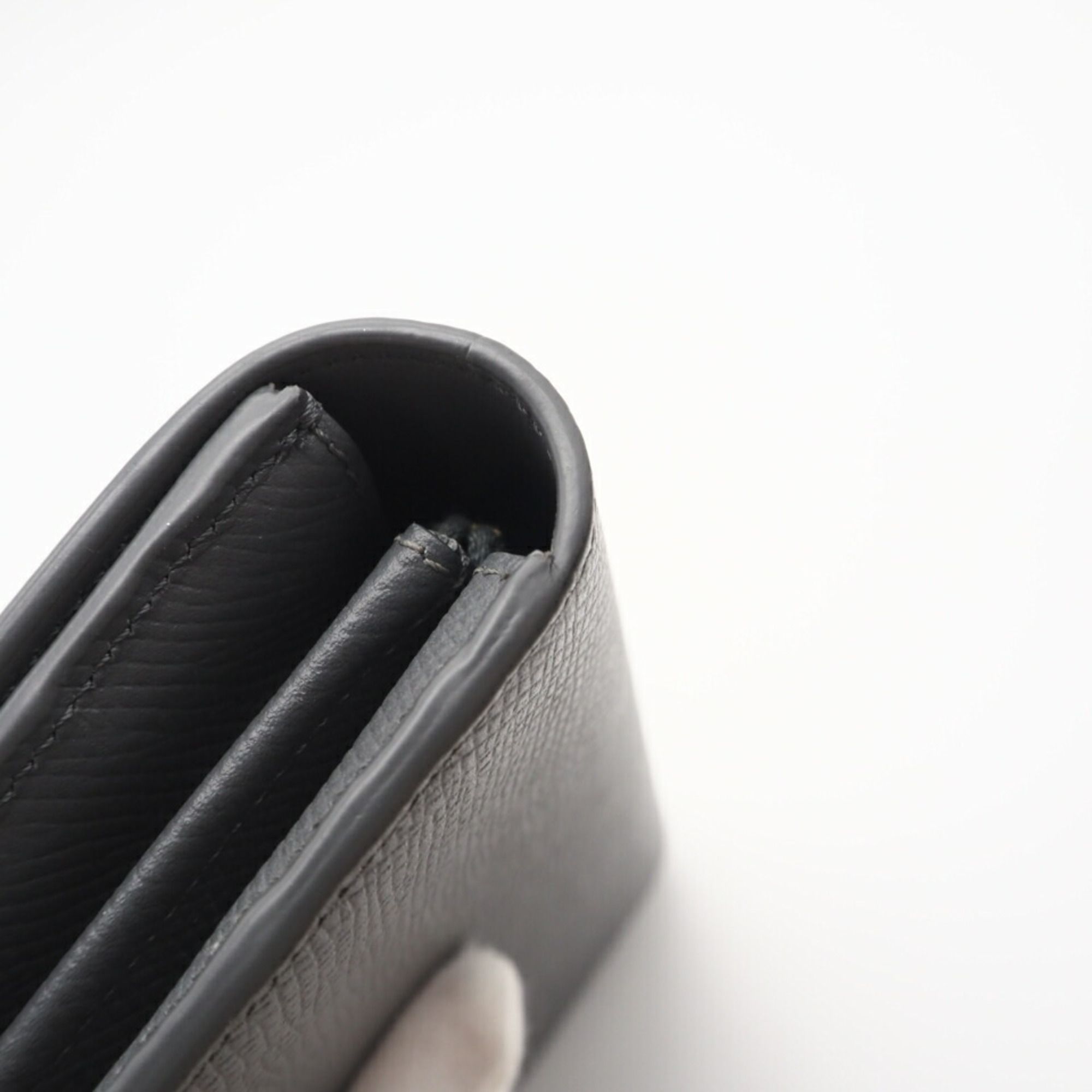 Leather Long Wallet (Bi-Fold) (Pre-Owned) - Celine - Modalova