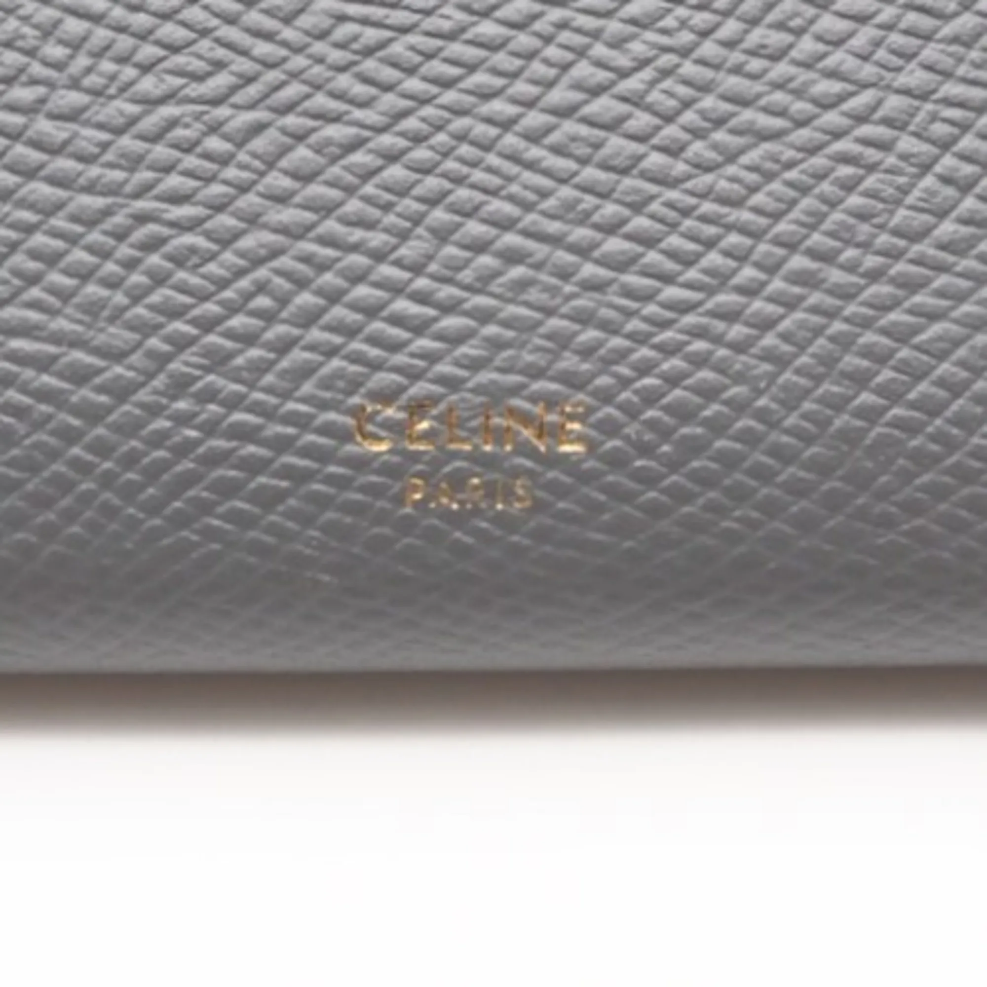 Leather Long Wallet (Bi-Fold) (Pre-Owned) - Celine - Modalova