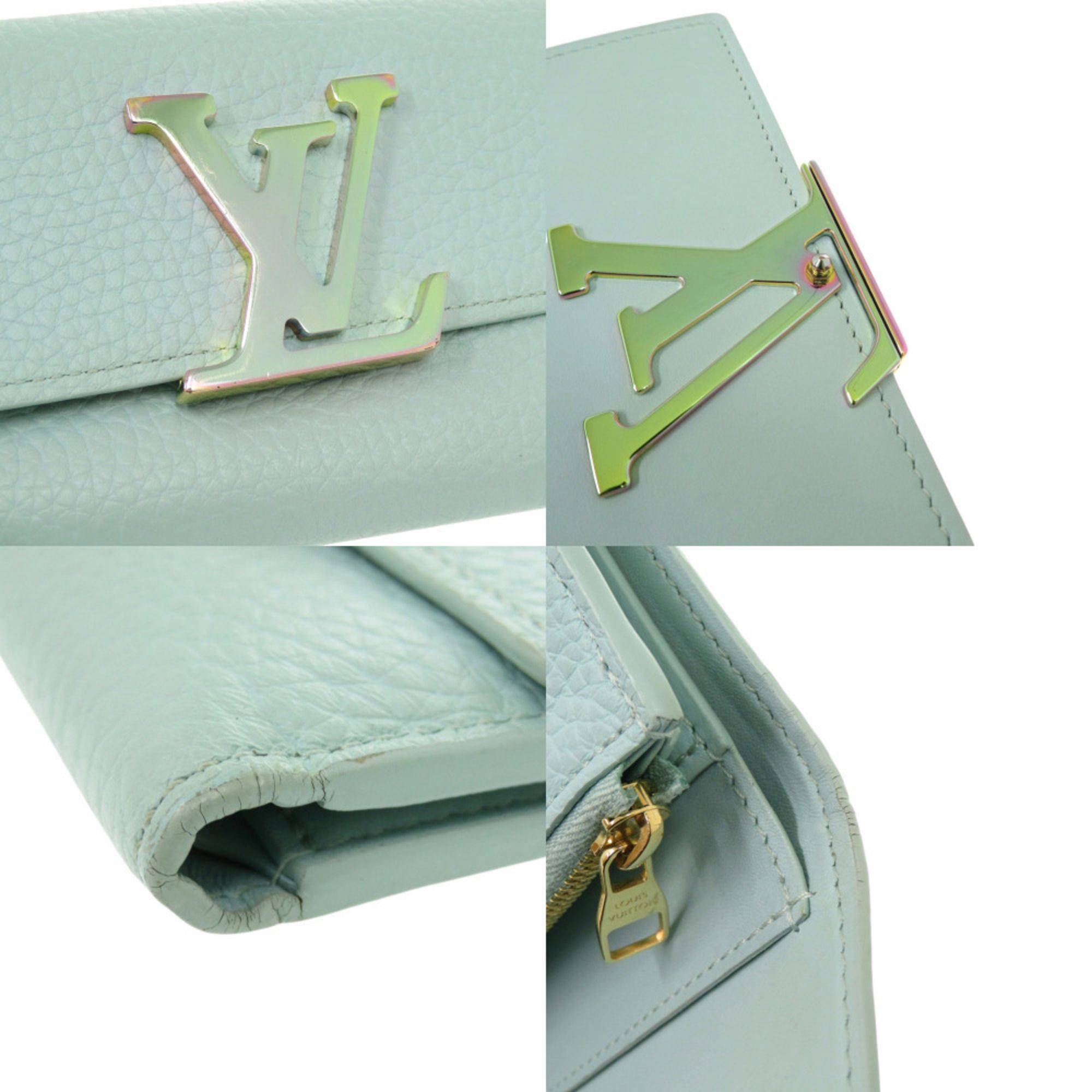 Leather Wallet (Tri-Fold) (Pre-Owned) - Louis Vuitton - Modalova