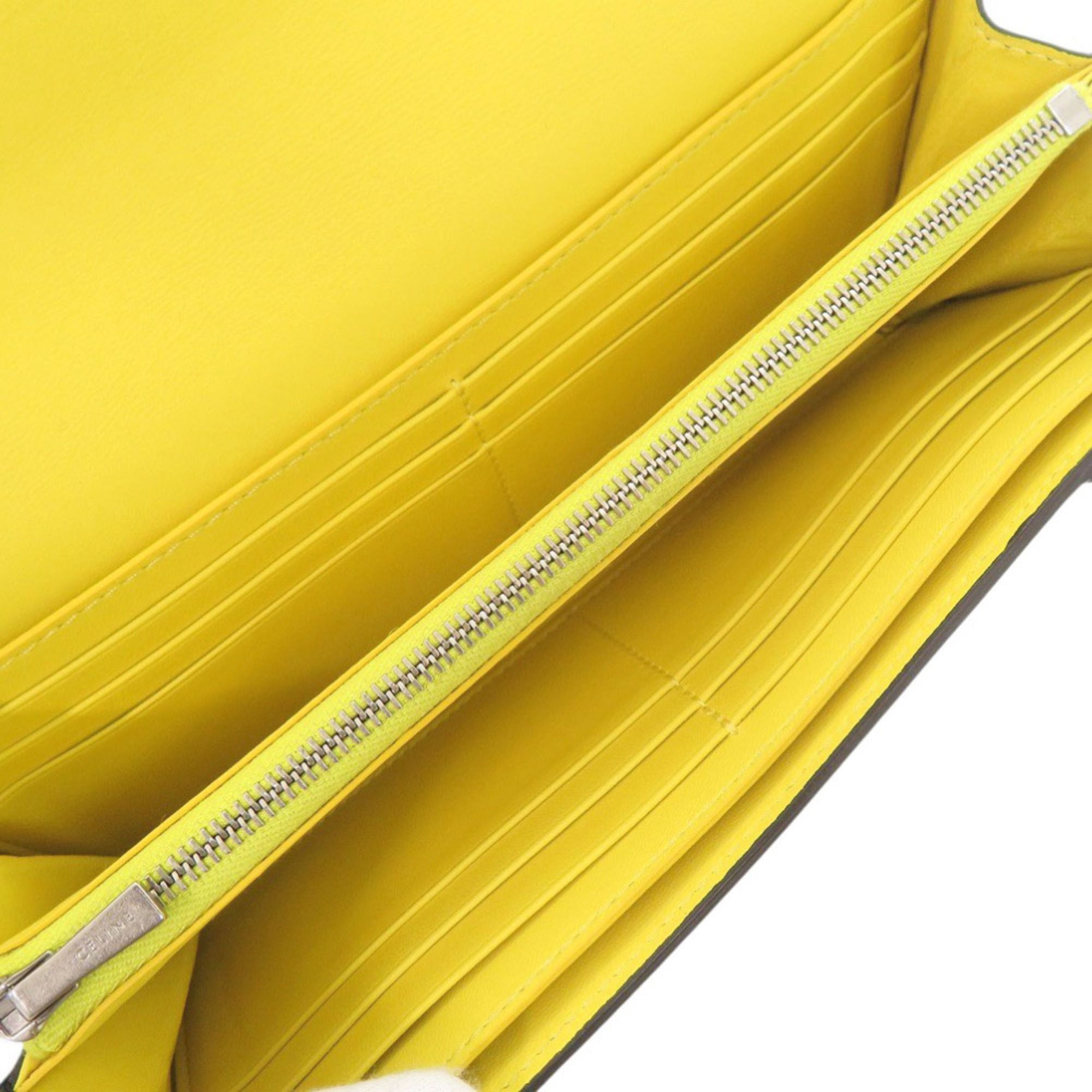 Leather Long Wallet (Bi-Fold) (Pre-Owned) - Celine - Modalova