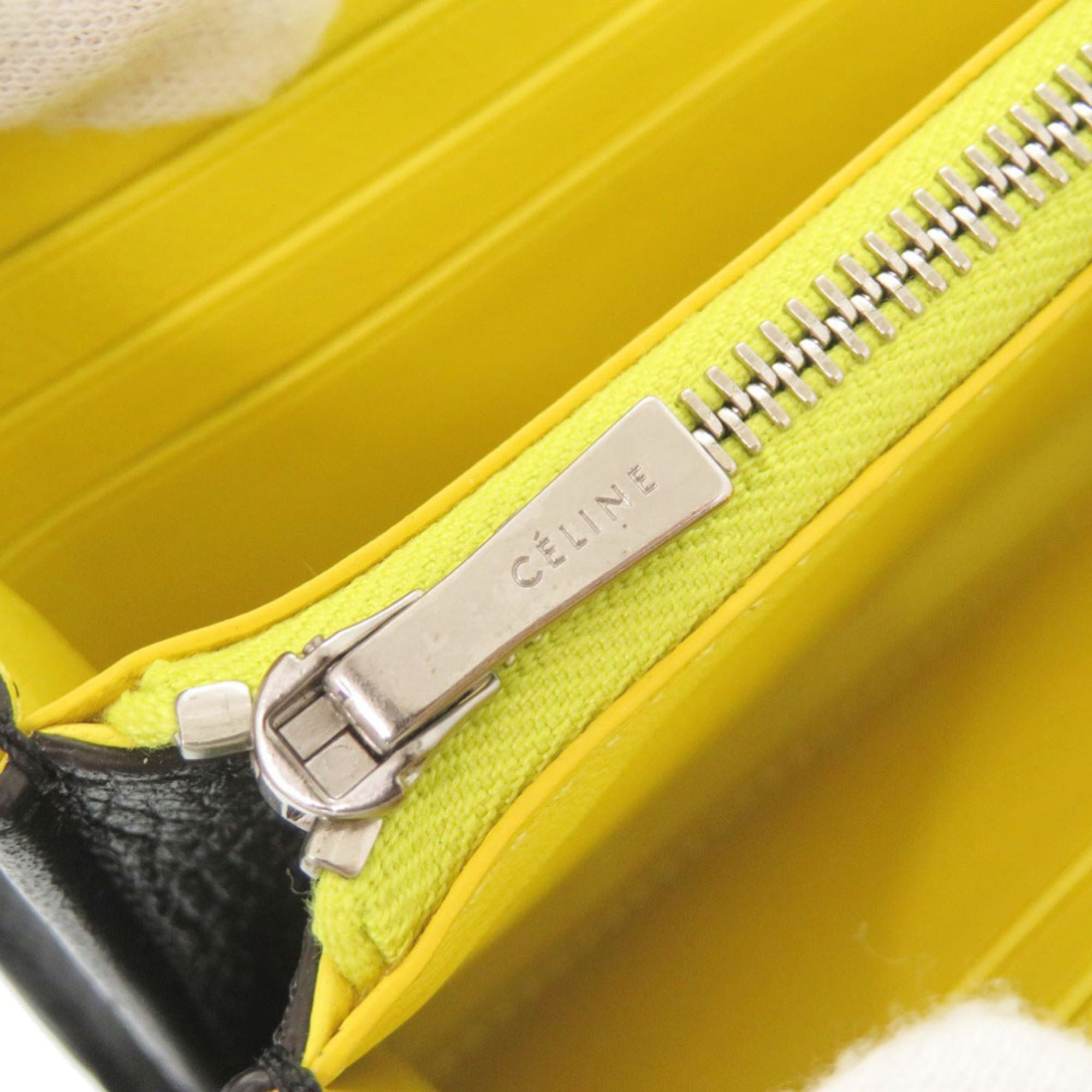 Leather Long Wallet (Bi-Fold) (Pre-Owned) - Celine - Modalova