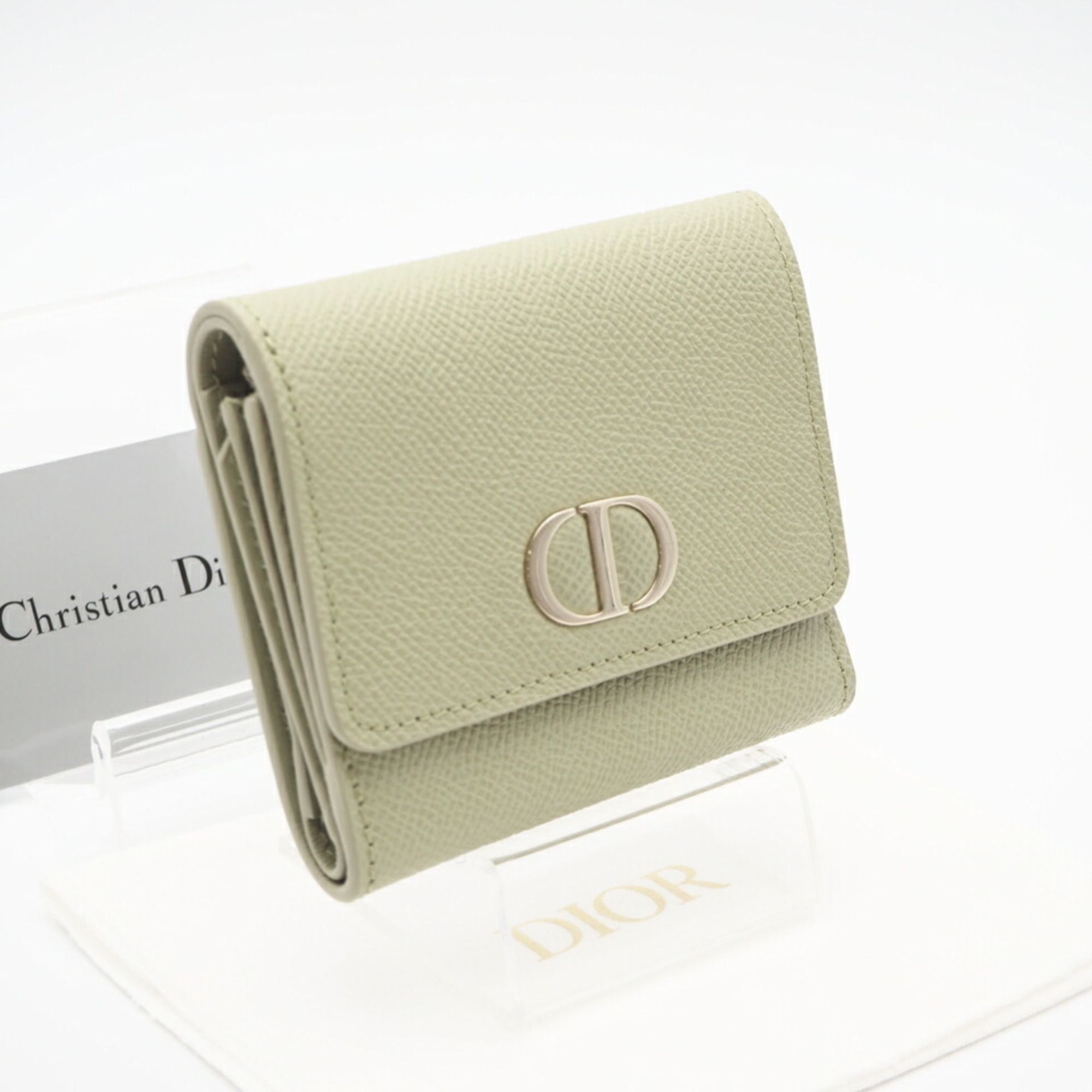 Leather Wallet (Tri-Fold) (Pre-Owned) - Christian Dior - Modalova