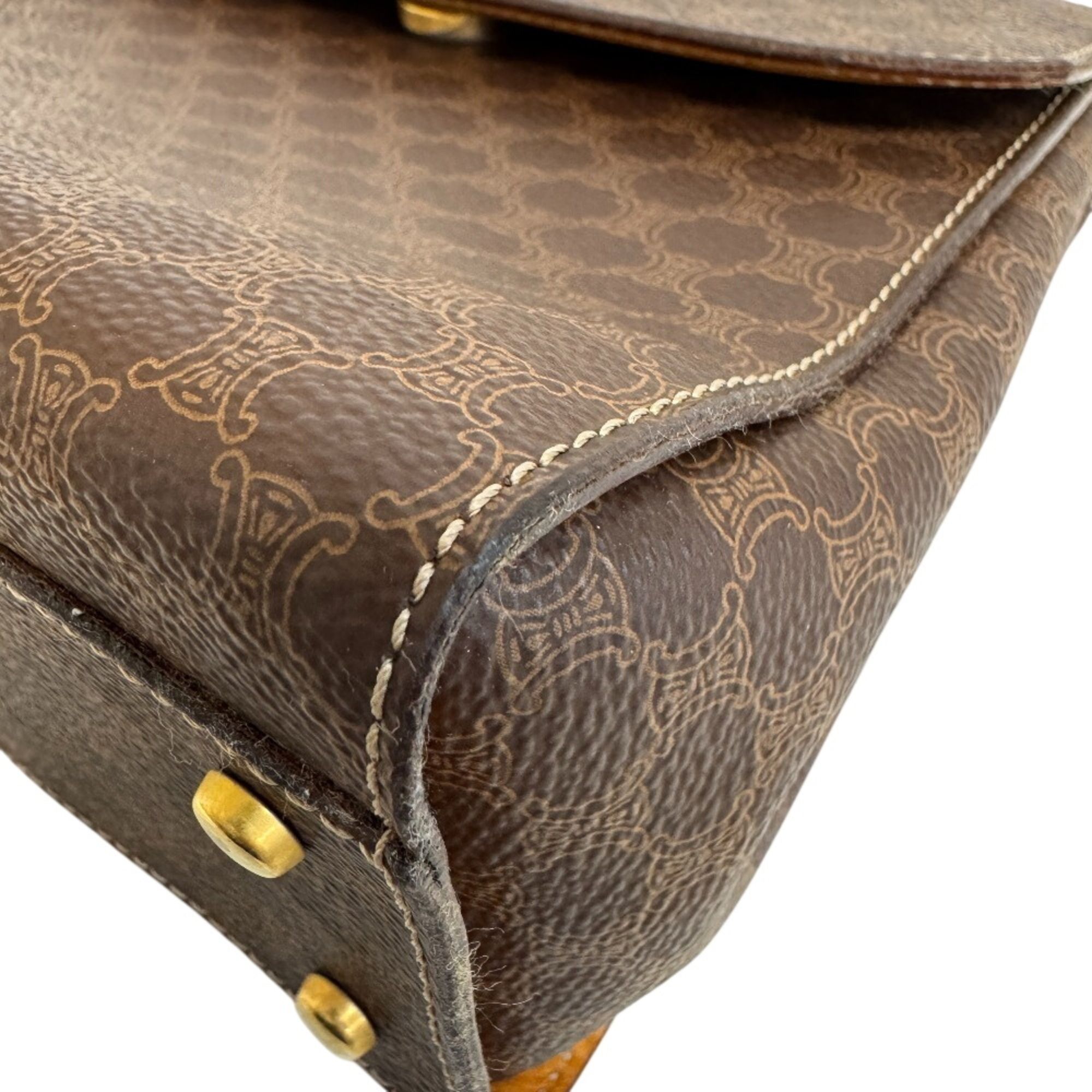 Macadam Leather Handbag (Pre-Owned) - Celine - Modalova
