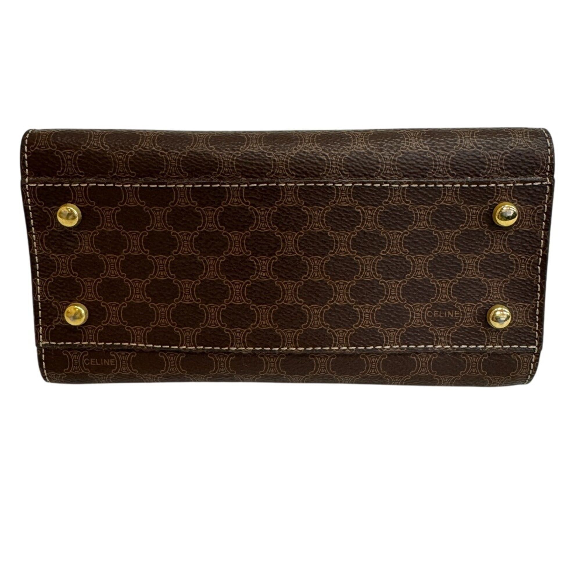 Macadam Leather Handbag (Pre-Owned) - Celine - Modalova