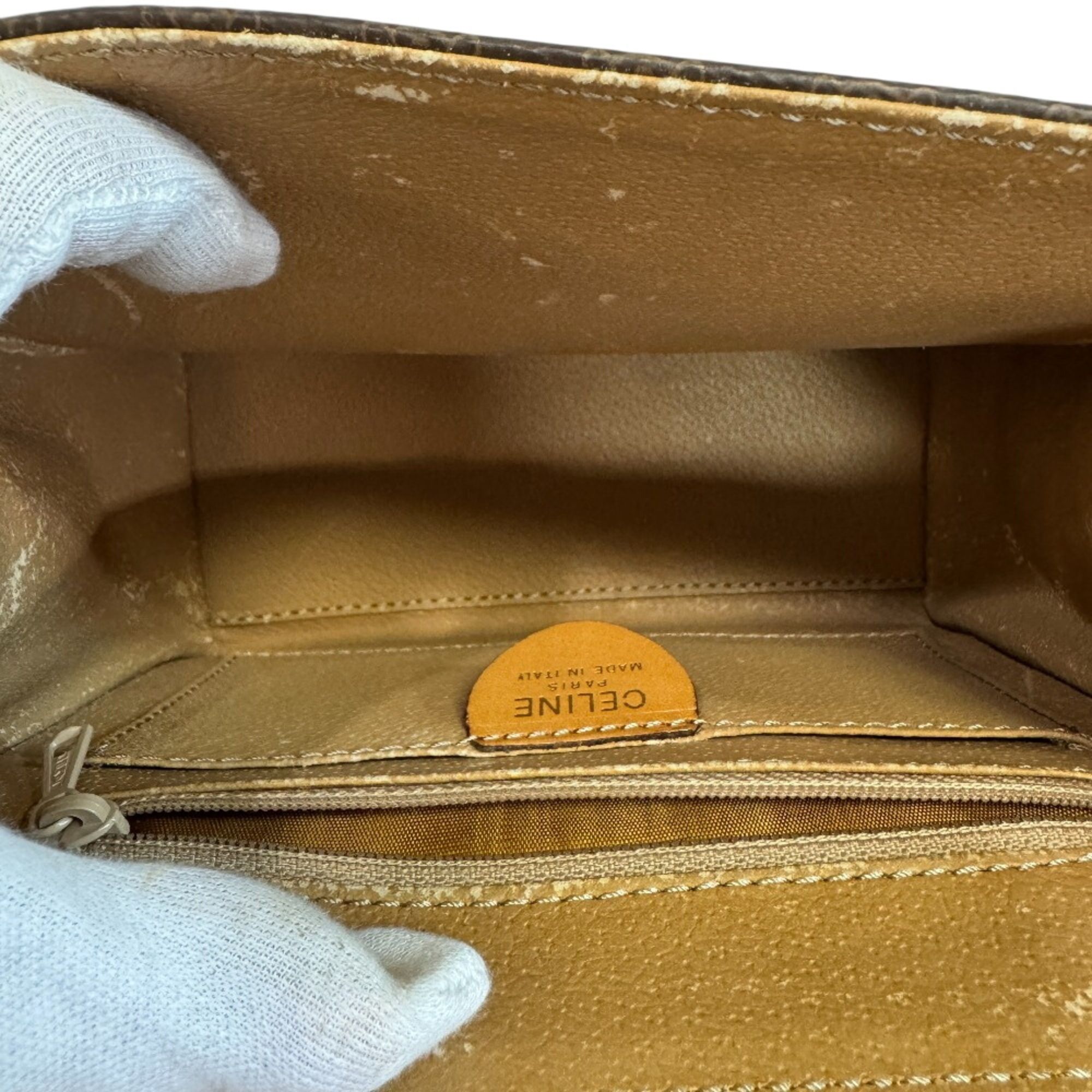 Macadam Leather Handbag (Pre-Owned) - Celine - Modalova