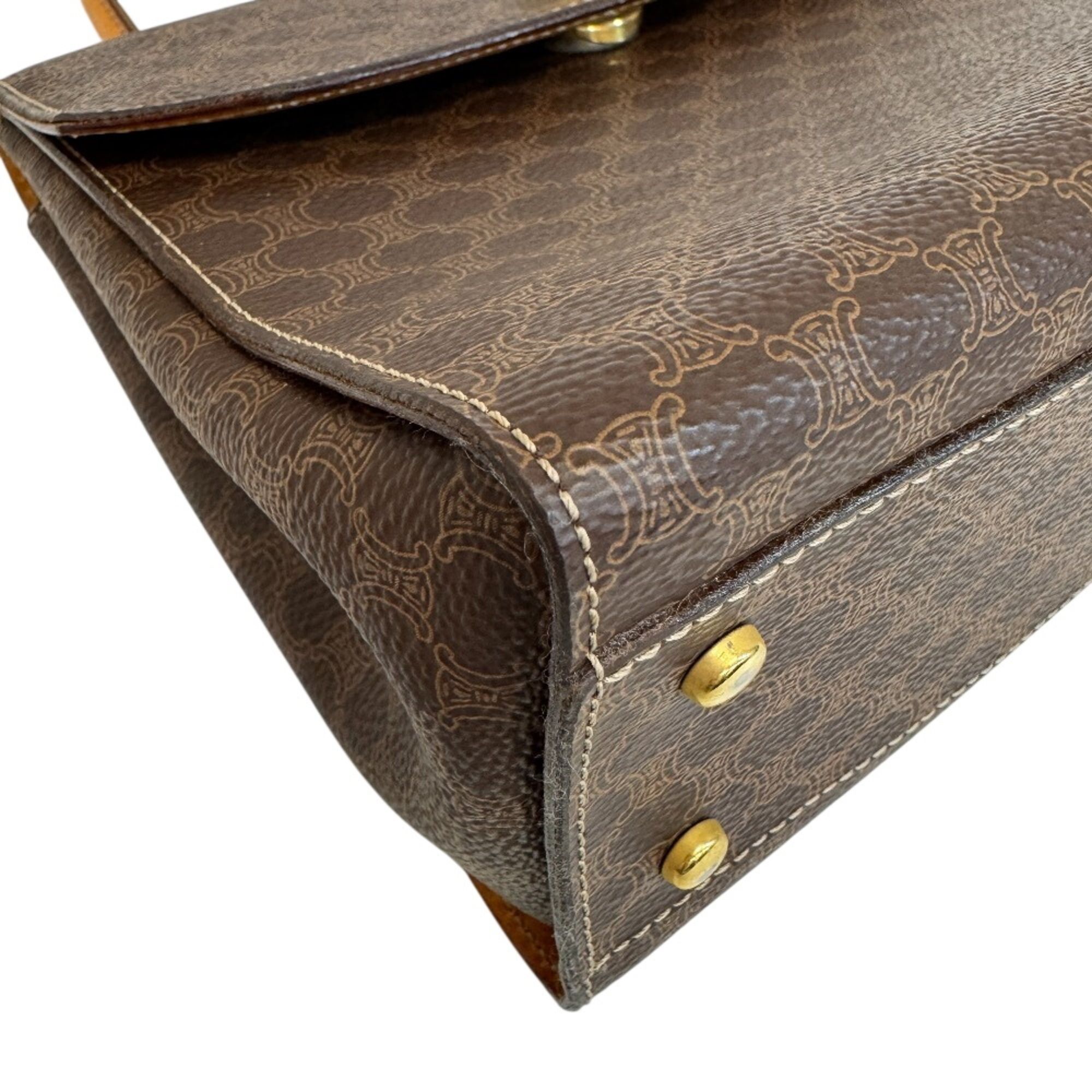 Macadam Leather Handbag (Pre-Owned) - Celine - Modalova