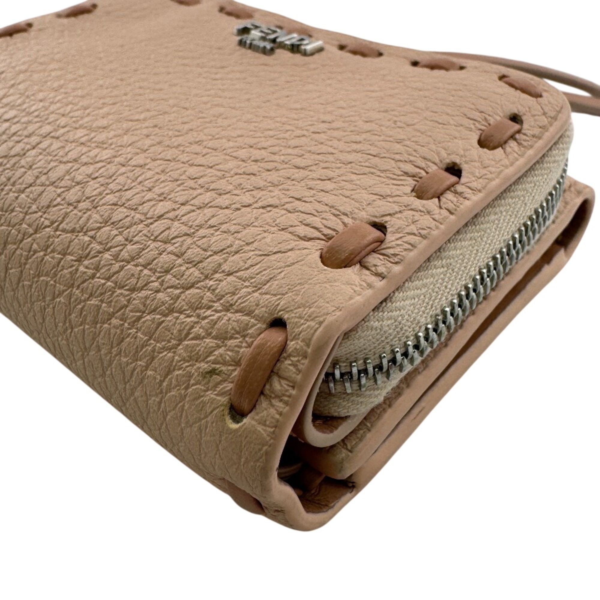 Leather Wallet (Tri-Fold) (Pre-Owned) - Fendi - Modalova