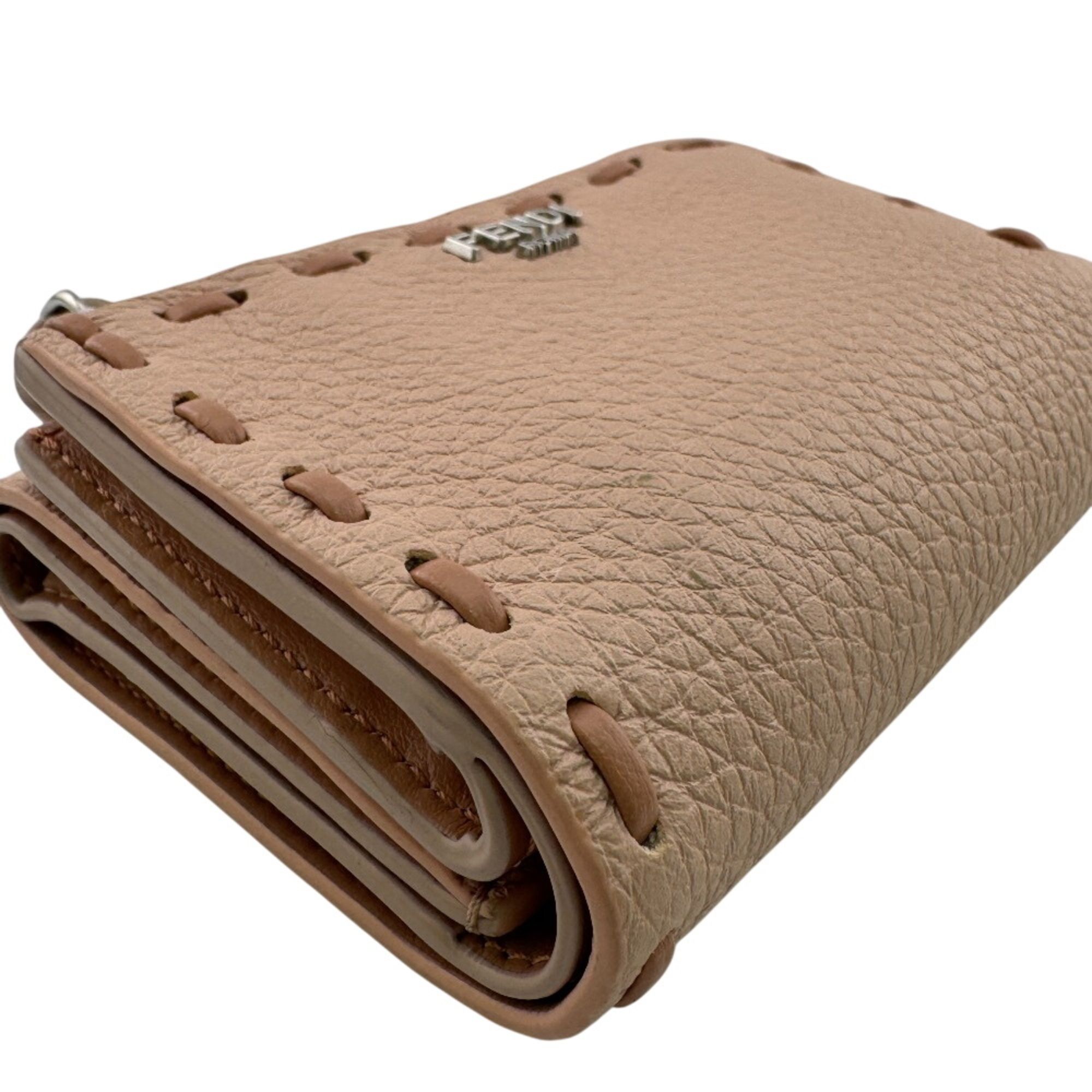 Leather Wallet (Tri-Fold) (Pre-Owned) - Fendi - Modalova