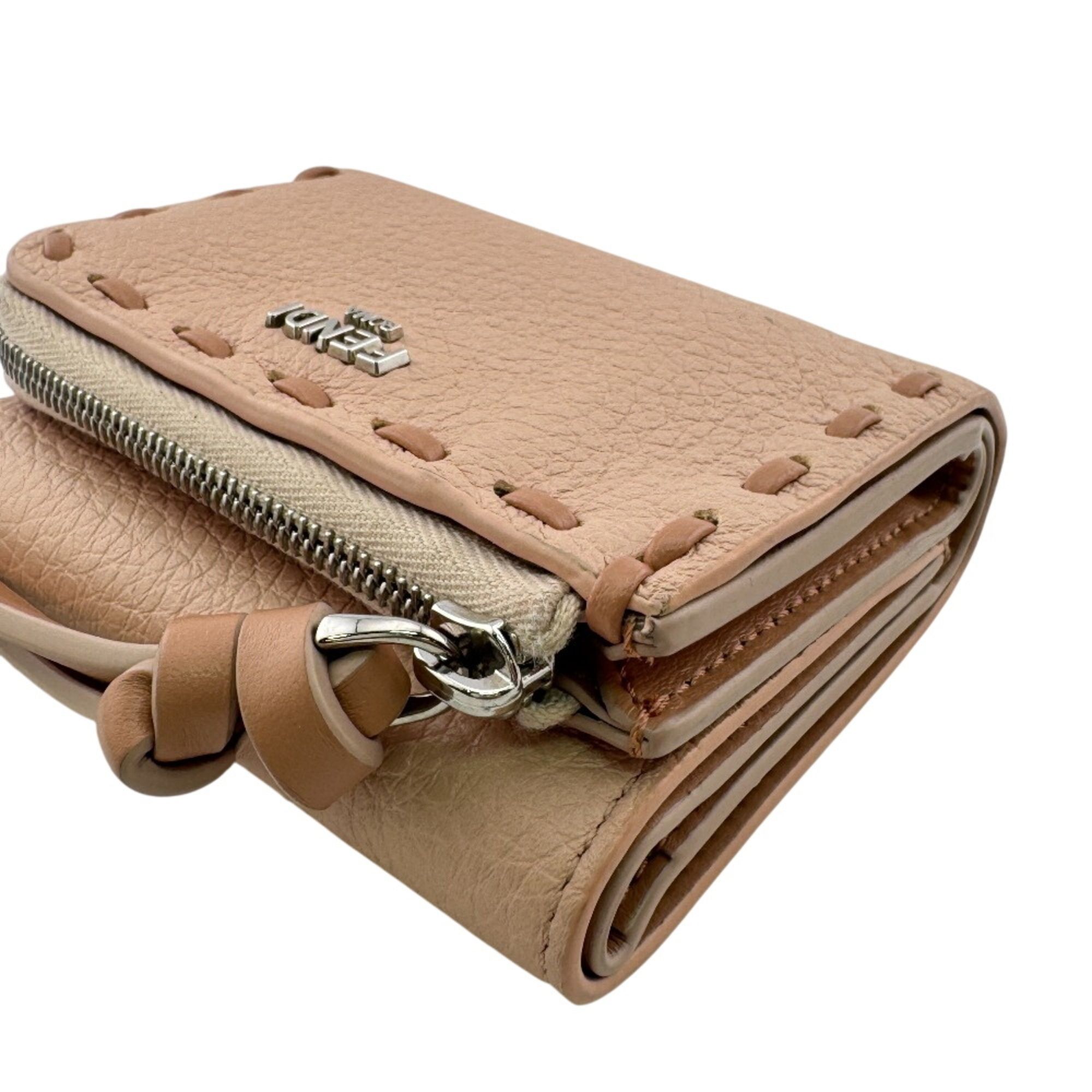 Leather Wallet (Tri-Fold) (Pre-Owned) - Fendi - Modalova