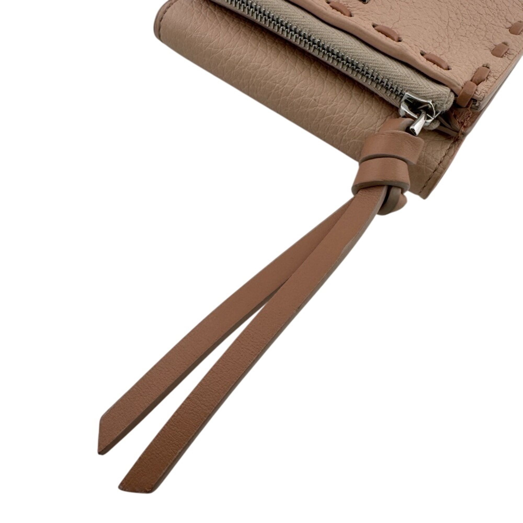 Leather Wallet (Tri-Fold) (Pre-Owned) - Fendi - Modalova