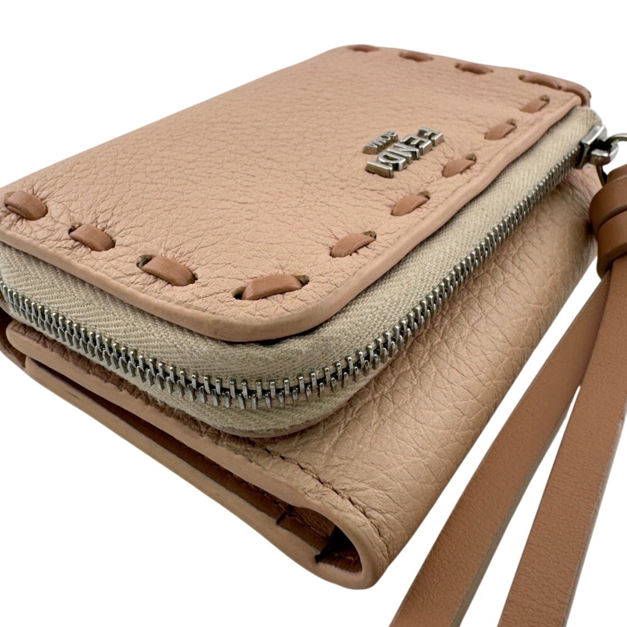 Leather Wallet (Tri-Fold) (Pre-Owned) - Fendi - Modalova