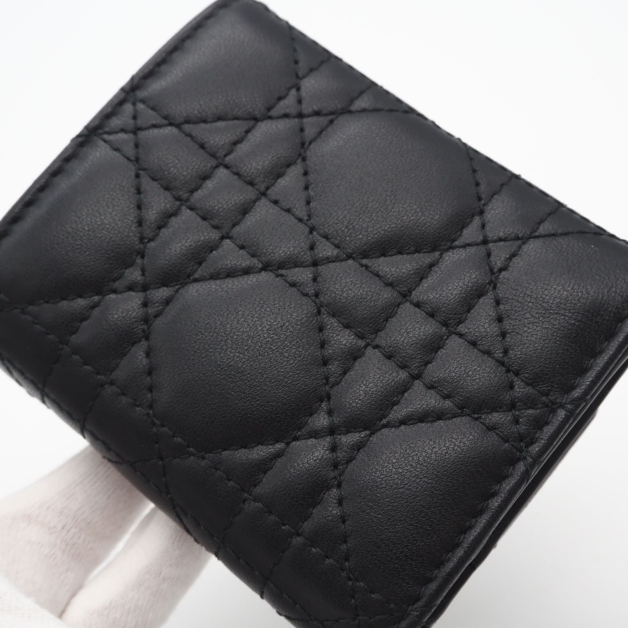 Leather Wallet (Tri-Fold) (Pre-Owned) - Christian Dior - Modalova