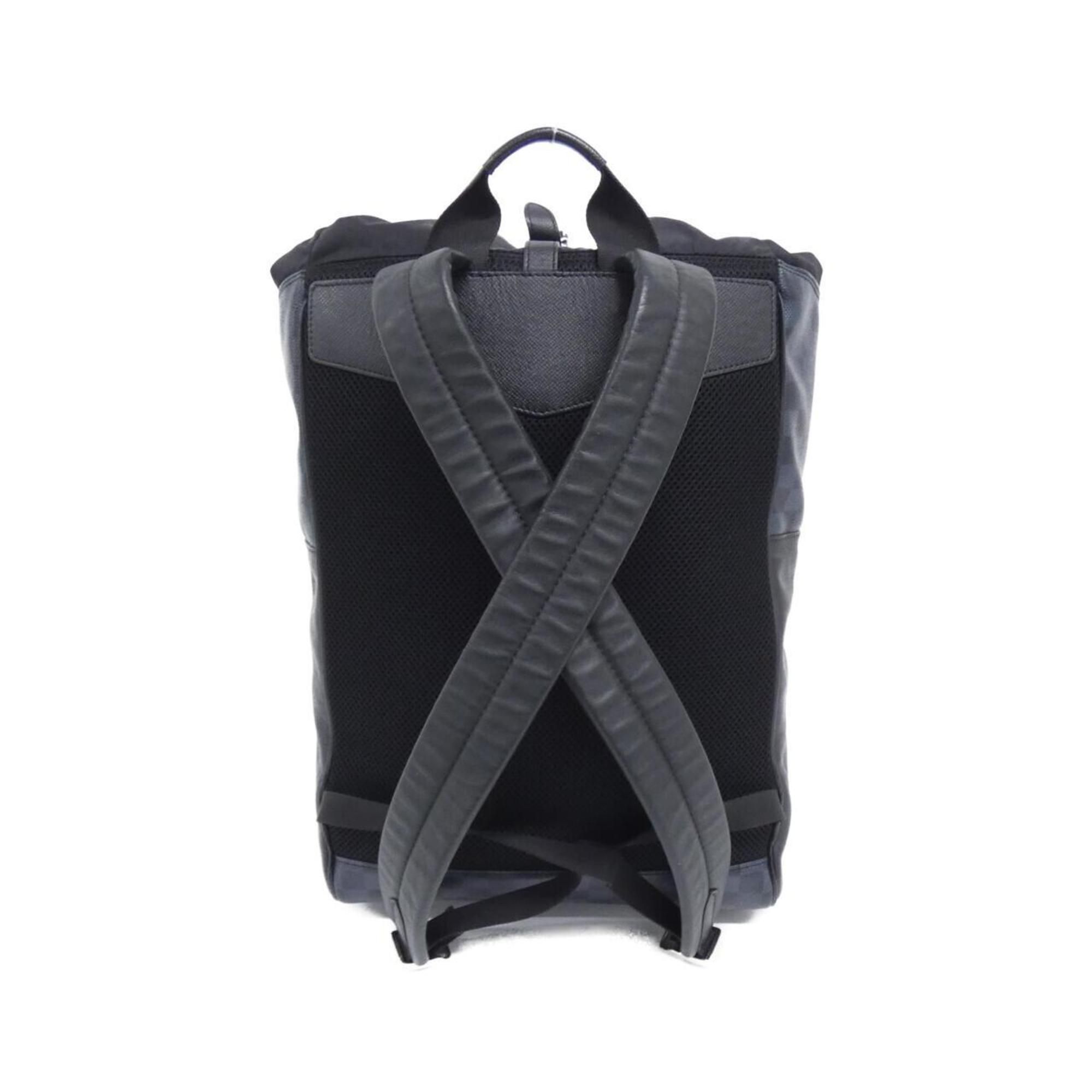 Coated Canvas Leather Backpack (Pre-Owned) - Louis Vuitton - Modalova
