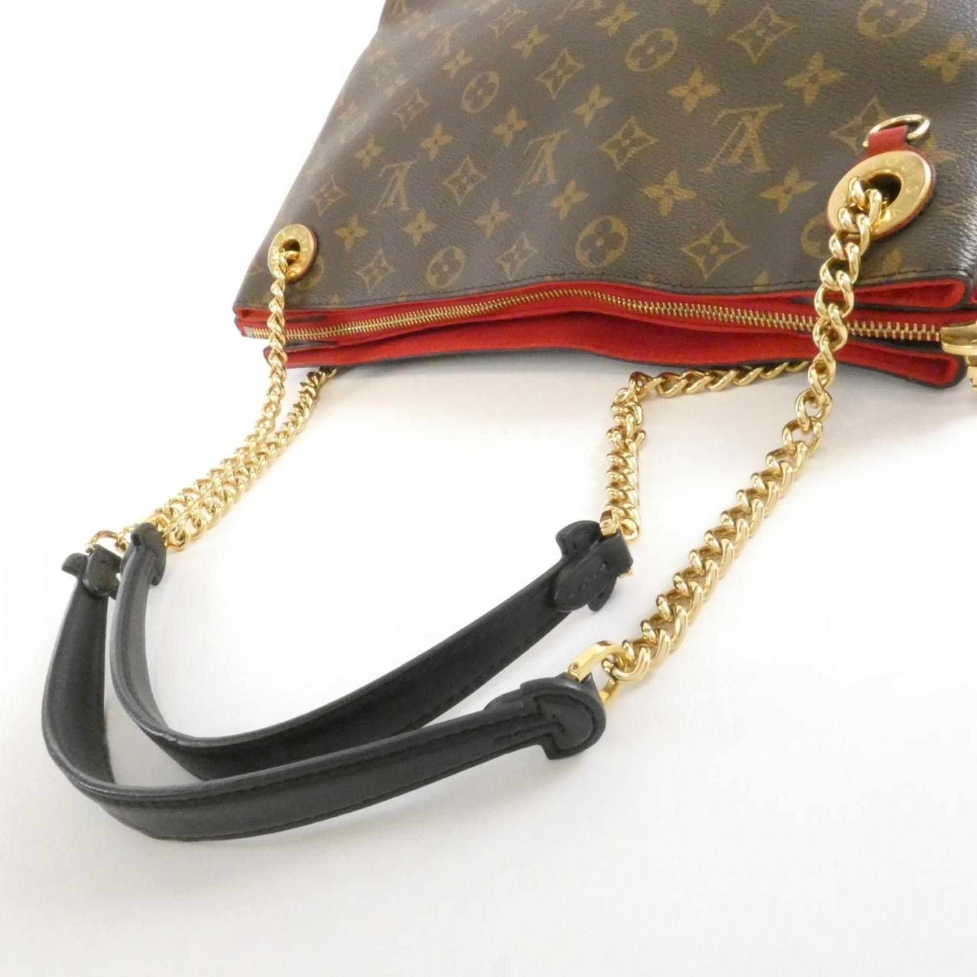Monogram Coated Canvas Leather Shoulder Bag (Pre-Owned) - Louis Vuitton - Modalova