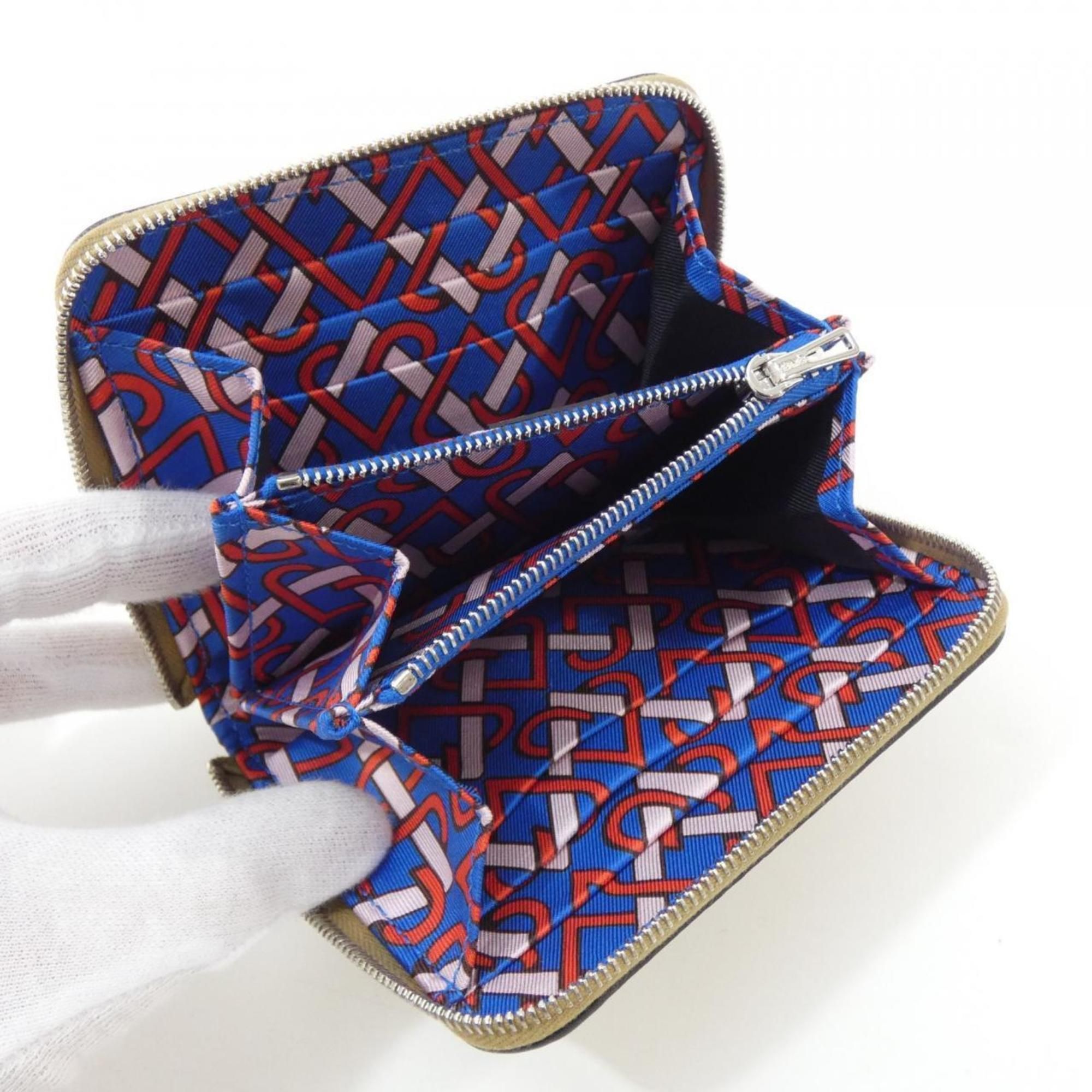 Silk Leather Wallet (Bi-Fold) (Pre-Owned) - Hermes - Modalova