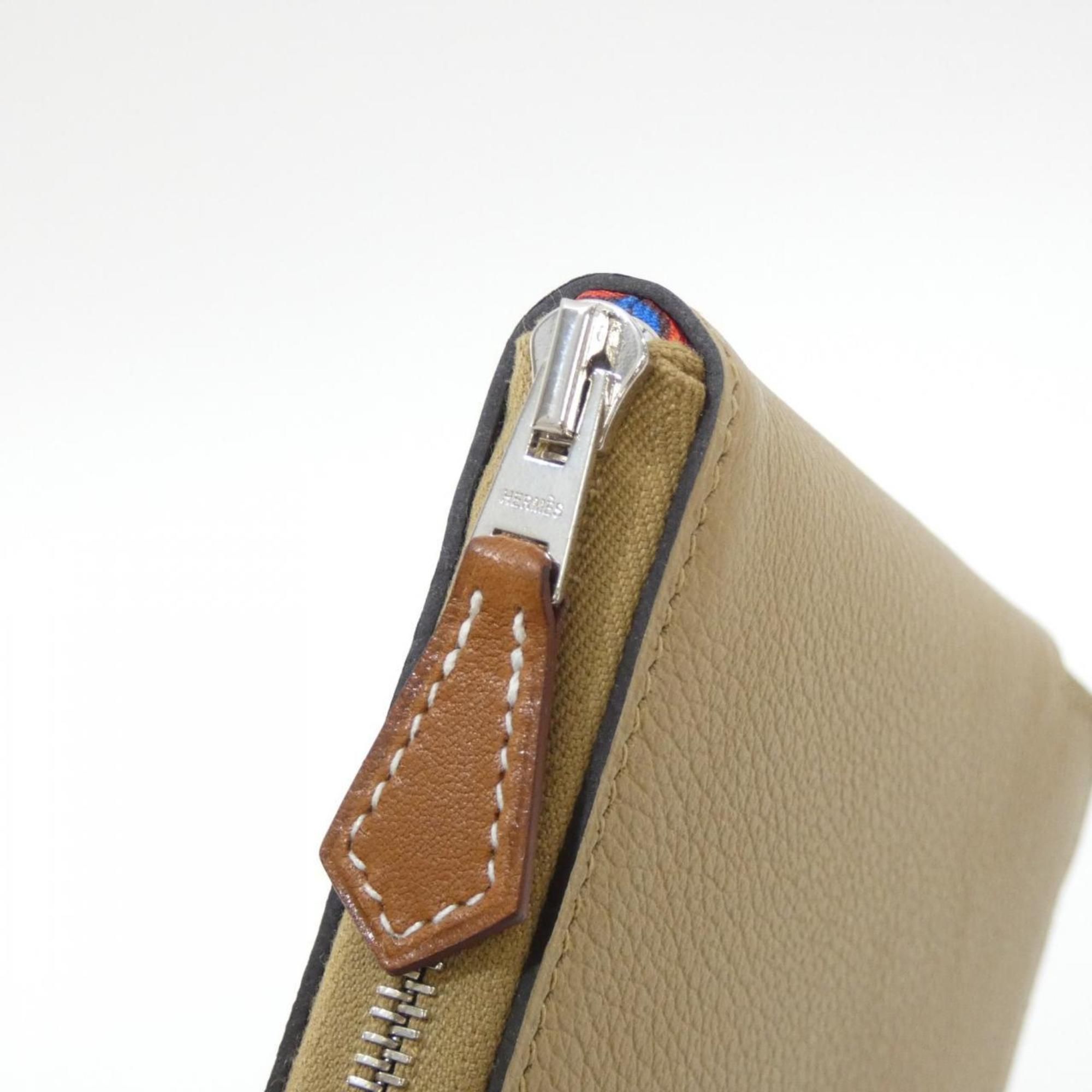 Silk Leather Wallet (Bi-Fold) (Pre-Owned) - Hermes - Modalova
