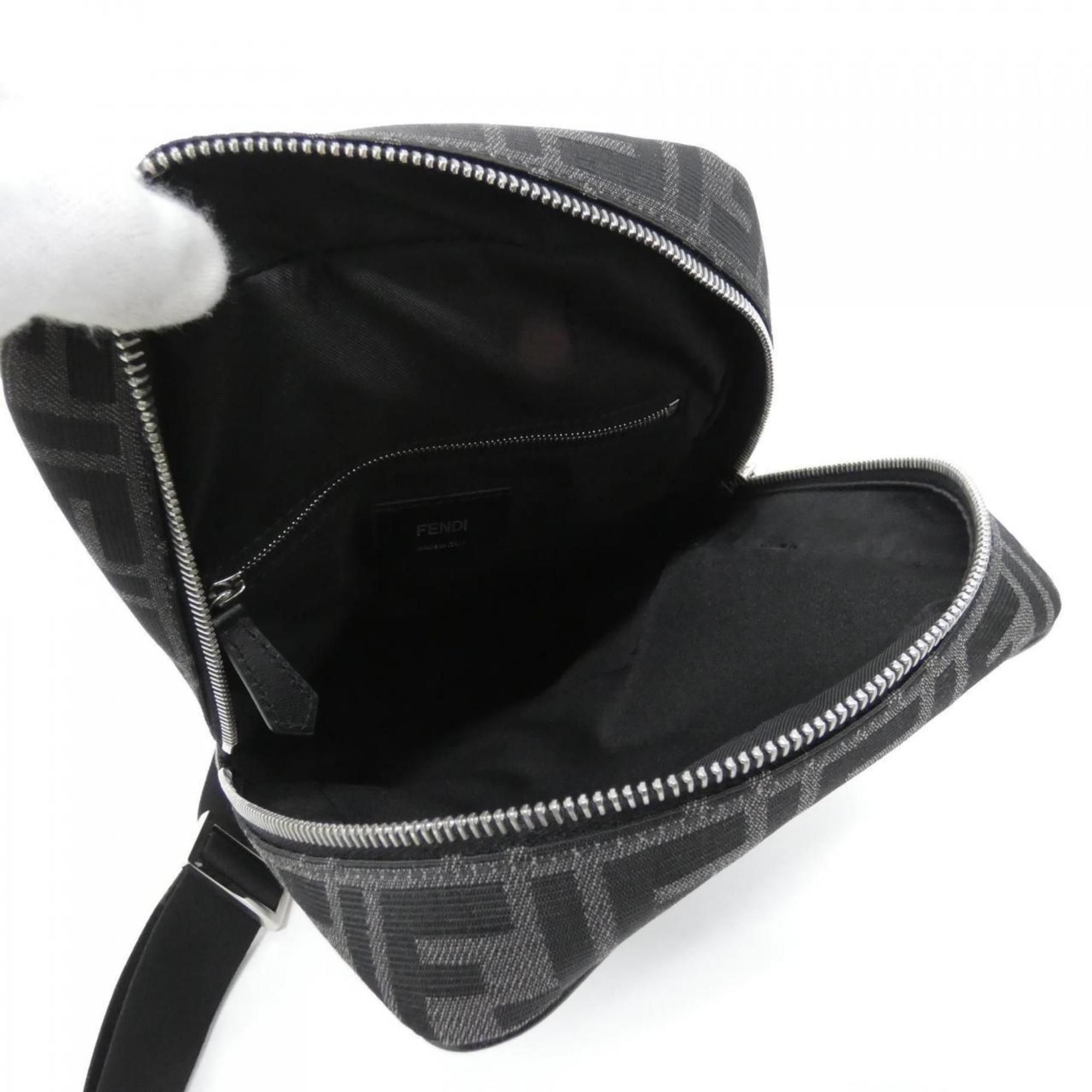 Canvas Leather Shoulder Bag (Pre-Owned) - Fendi - Modalova
