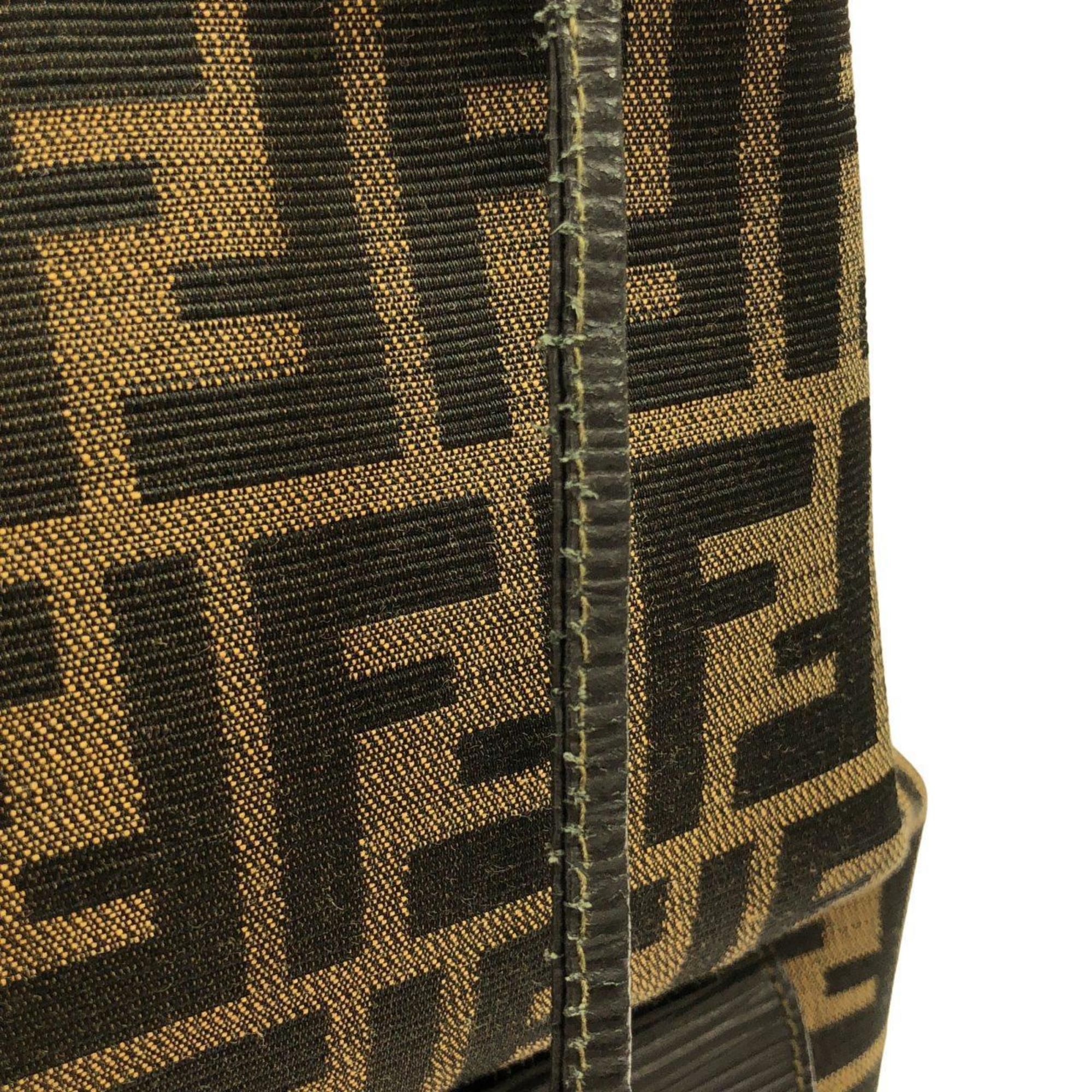Canvas Leather Backpack (Pre-Owned) - Fendi - Modalova