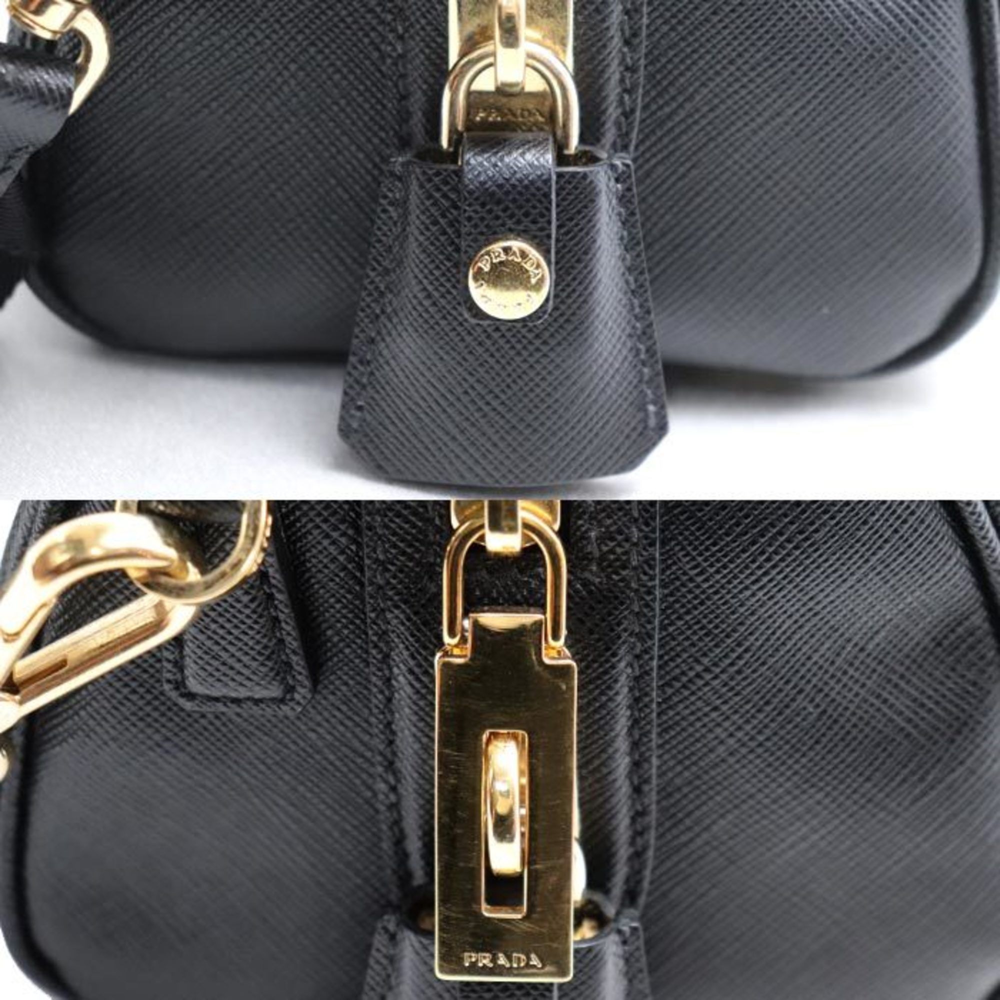 Leather Pouch Shoulder Bag (Pre-Owned) - Prada - Modalova