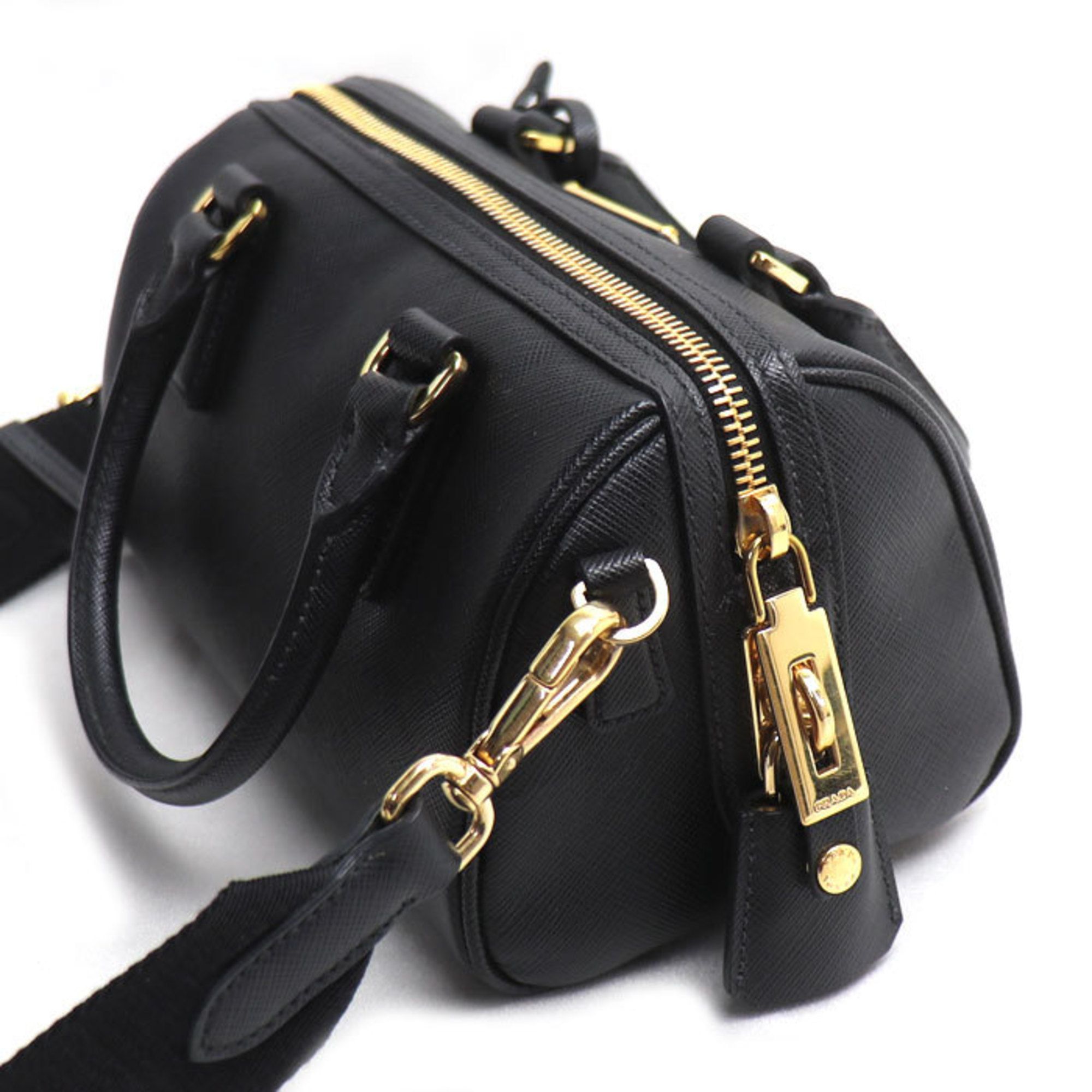 Leather Pouch Shoulder Bag (Pre-Owned) - Prada - Modalova