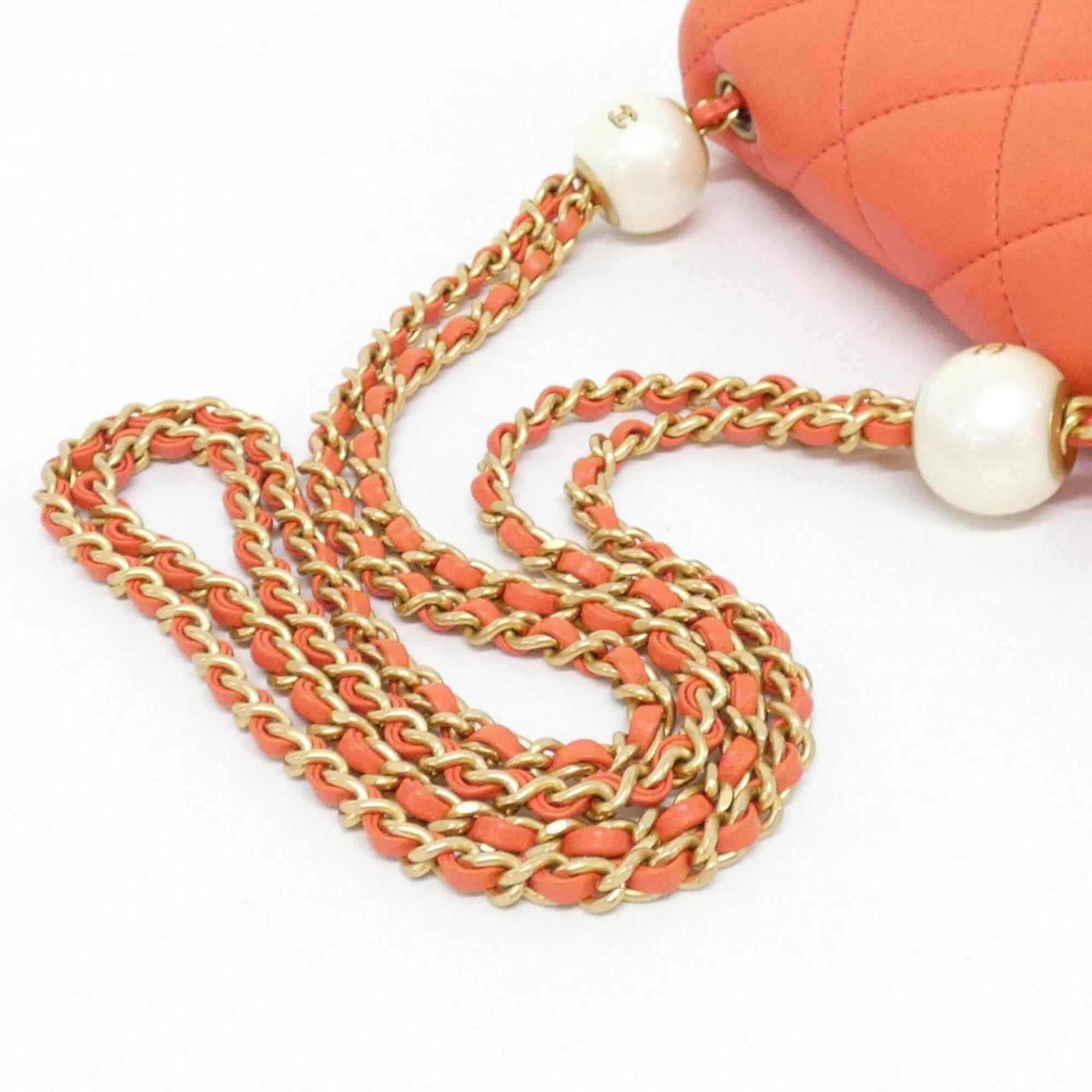 Artificial Pearl Leather Shoulder Bag (Pre-Owned) - Chanel - Modalova