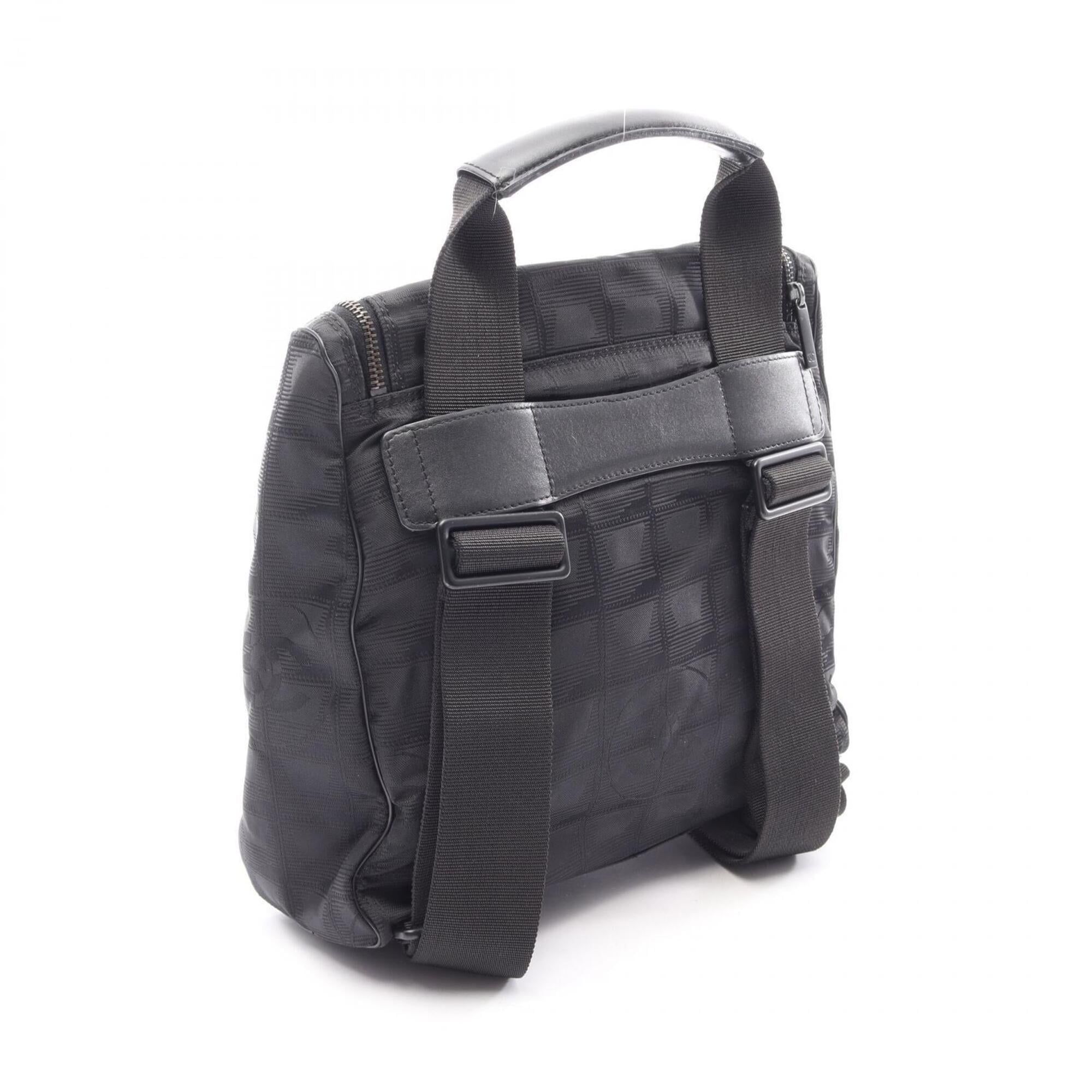 Leather Nylon Canvas Backpack Handbag (Pre-Owned) - Chanel - Modalova