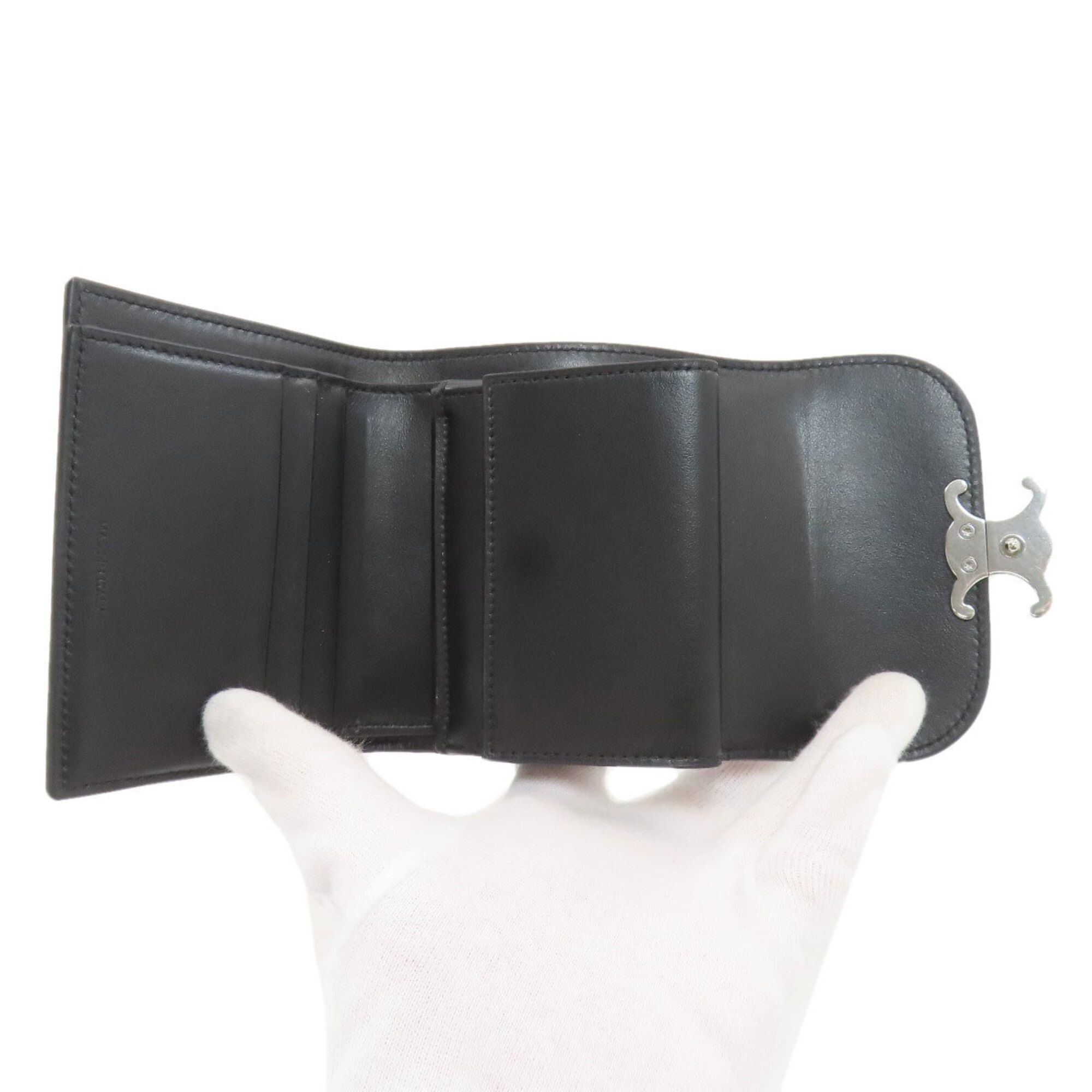 Leather Wallet (Tri-Fold) (Pre-Owned) - Celine - Modalova