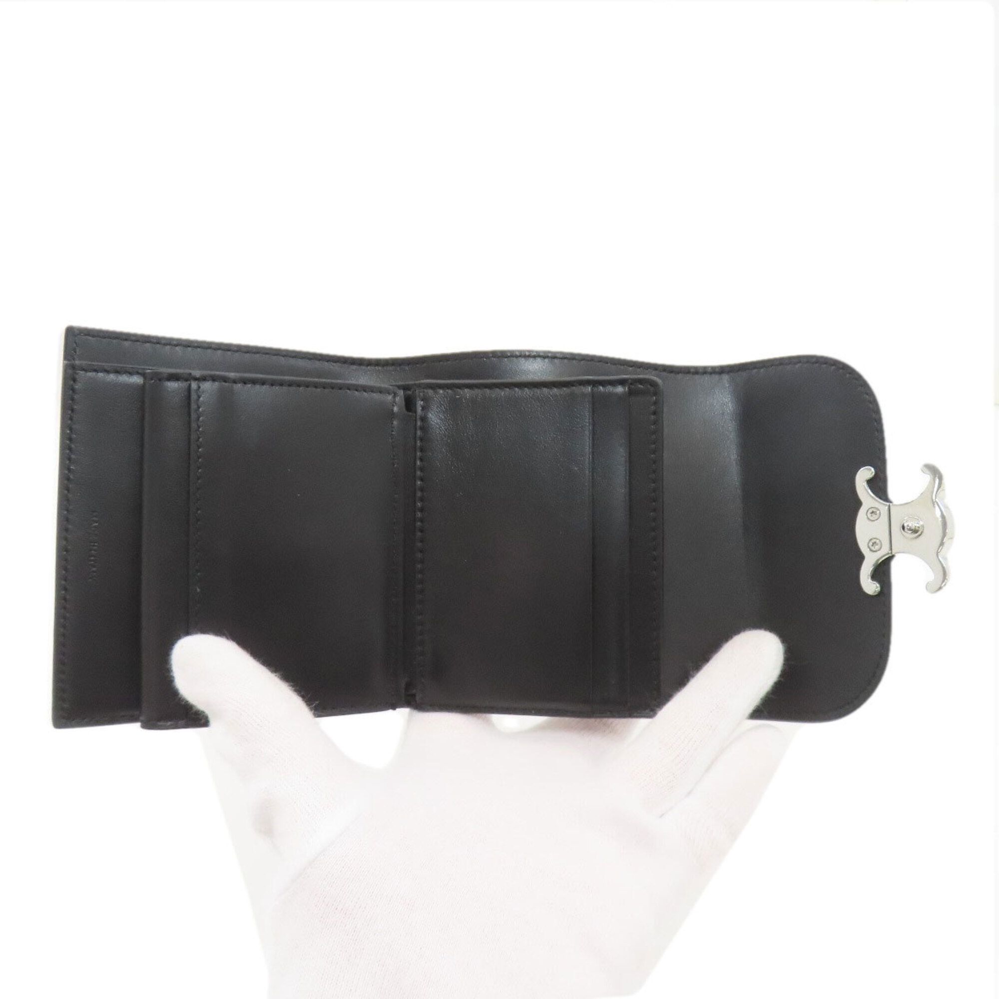 Leather Wallet (Tri-Fold) (Pre-Owned) - Celine - Modalova